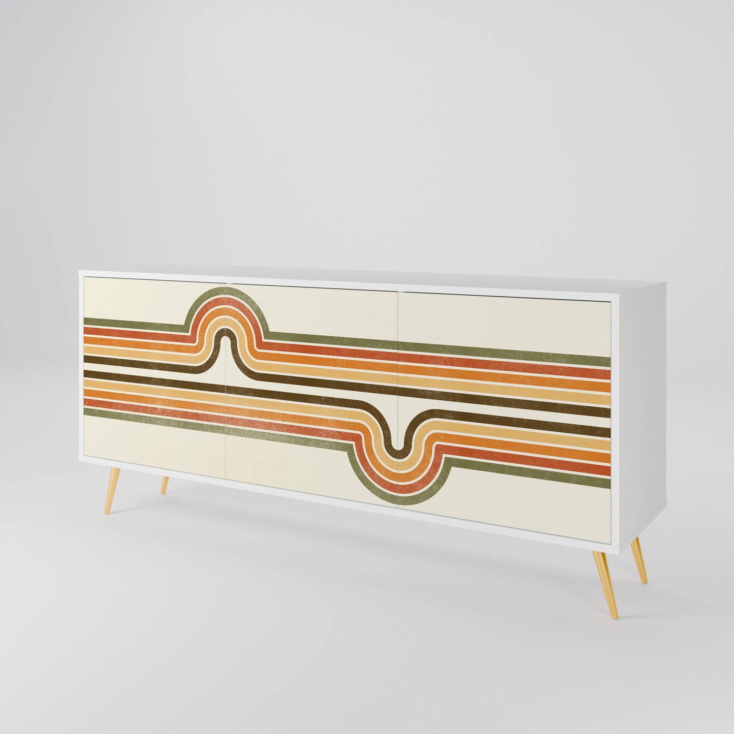 EXCEPTIONAL STREAM 3-türiges Sideboard