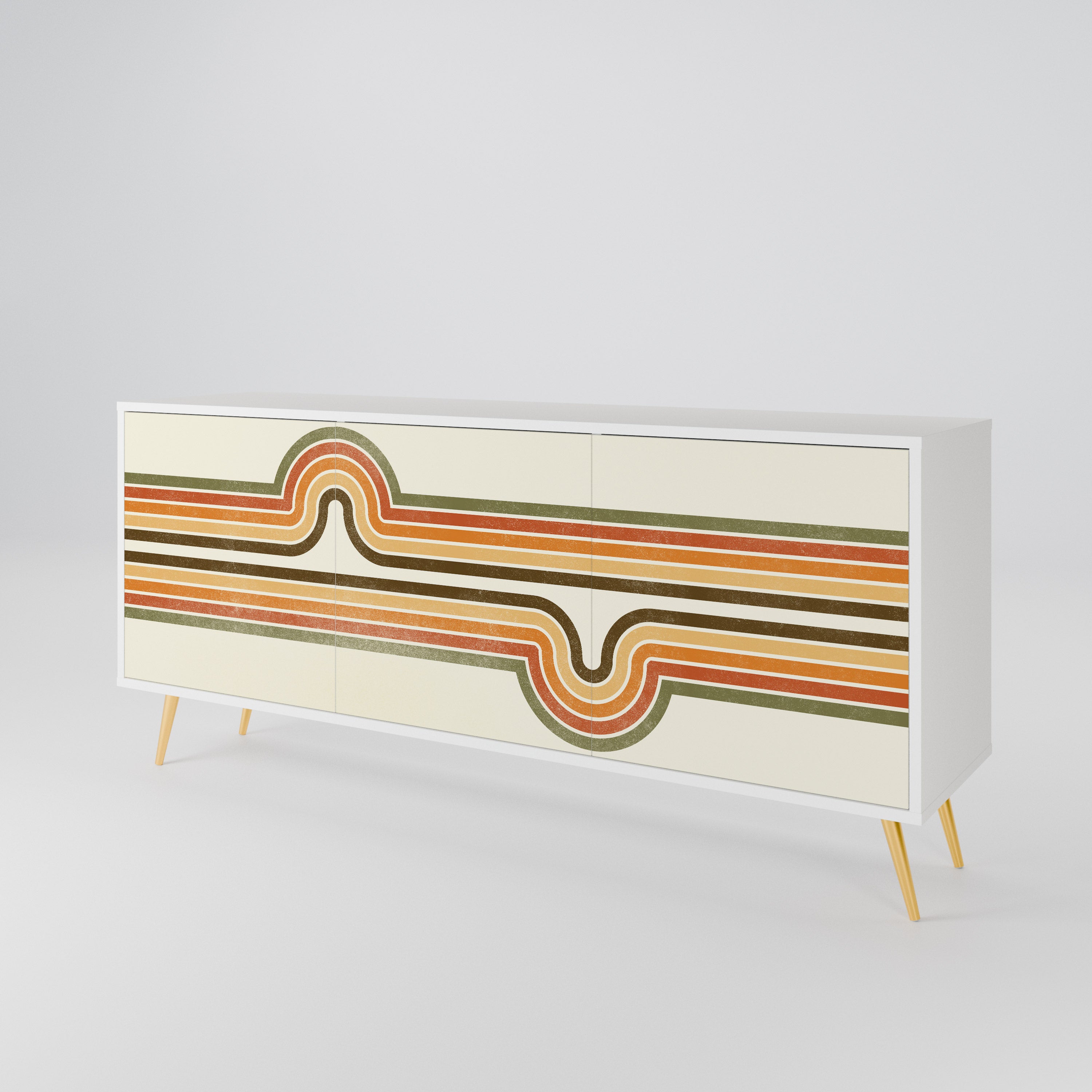 EXCEPTIONAL STREAM 3-türiges Sideboard