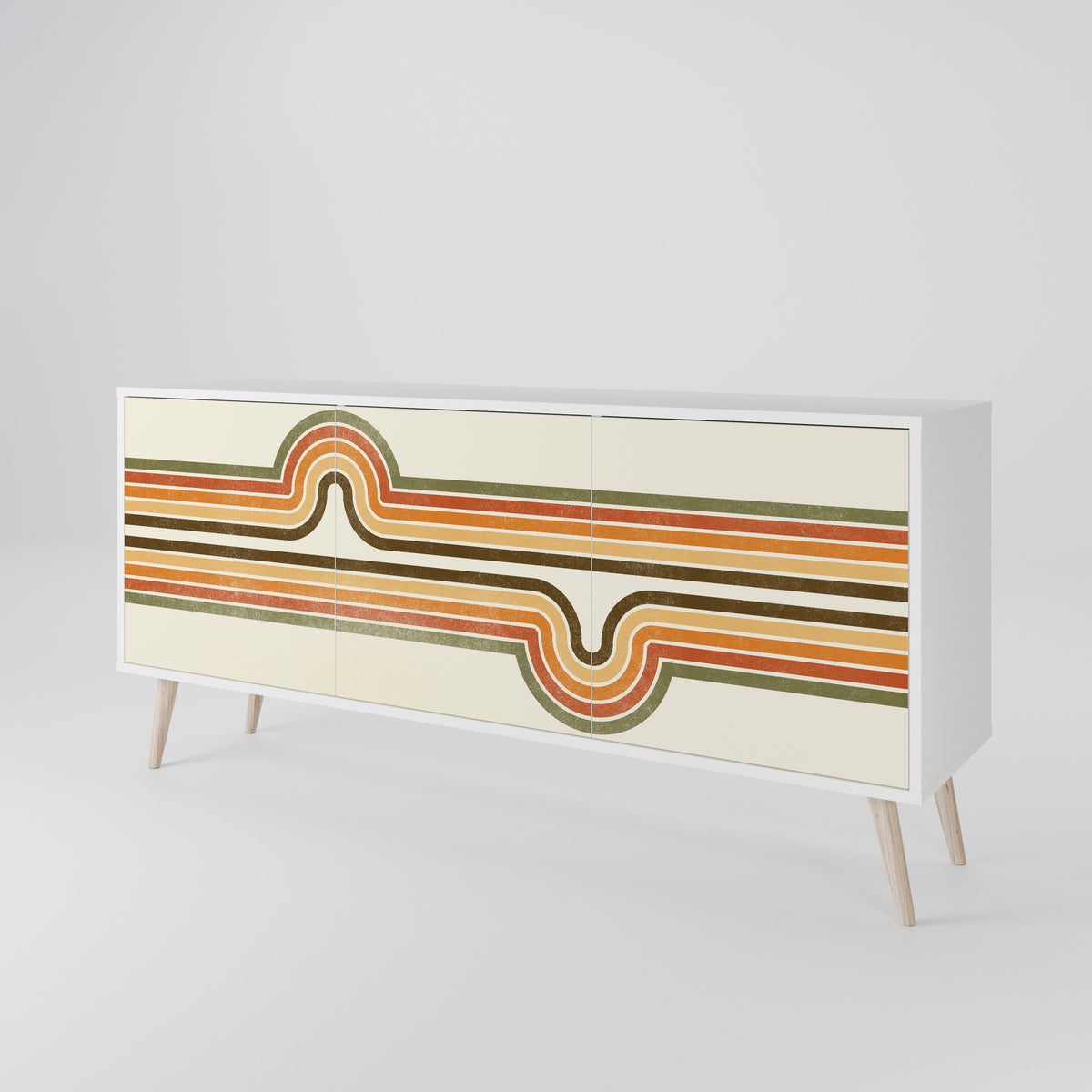 EXCEPTIONAL STREAM 3-Door Sideboard