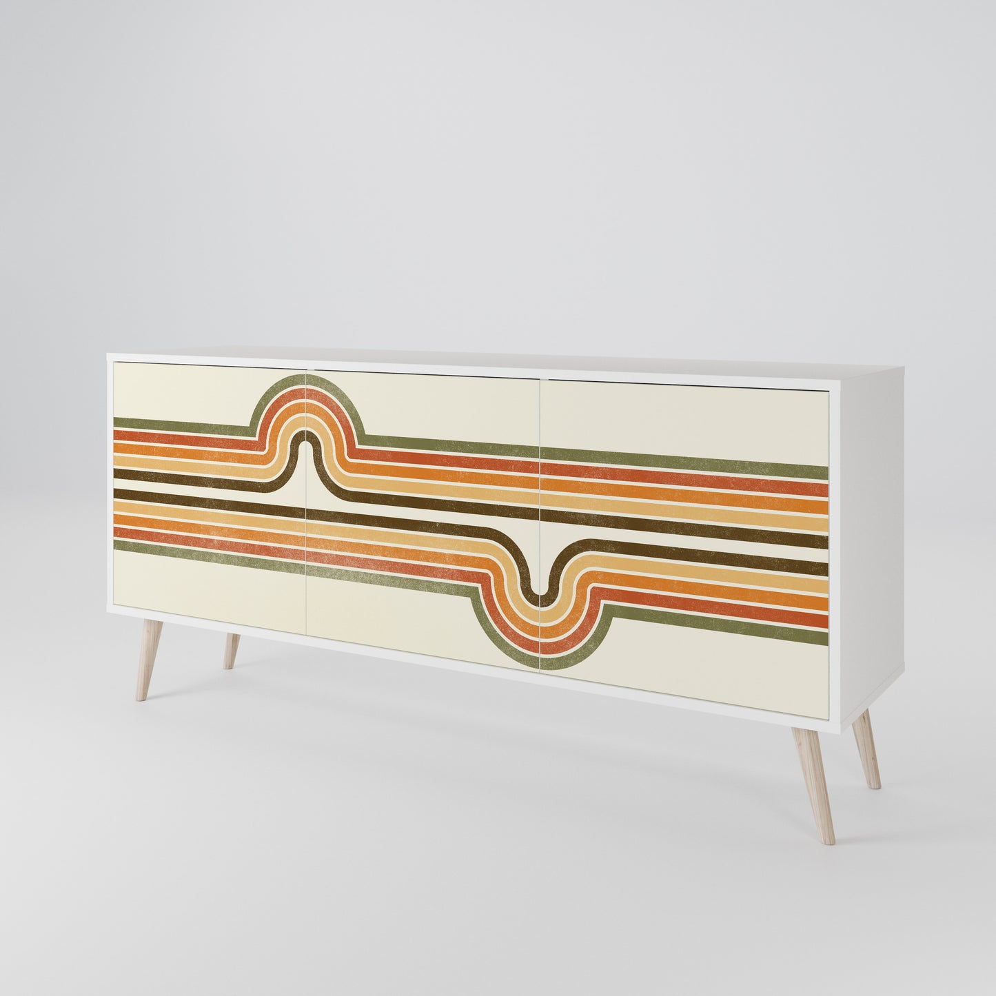 EXCEPTIONAL STREAM 3-türiges Sideboard