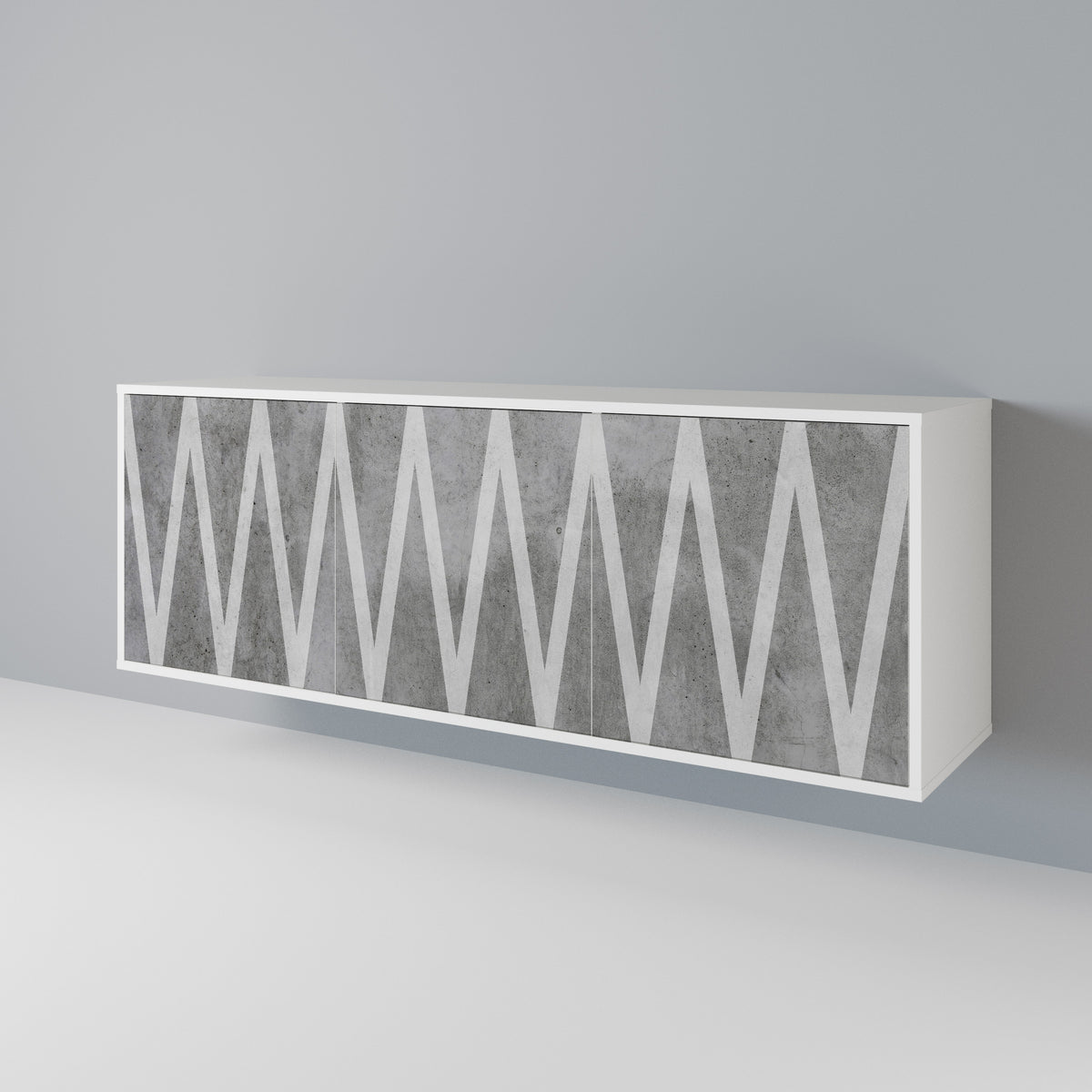 SOLID ZIG ZAG 3-türiges Sideboard