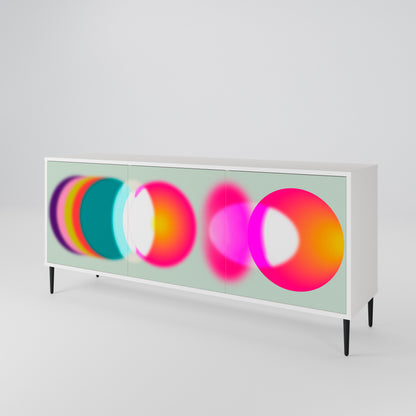 SYMPHONY OF COLORS 3-türiges Sideboard