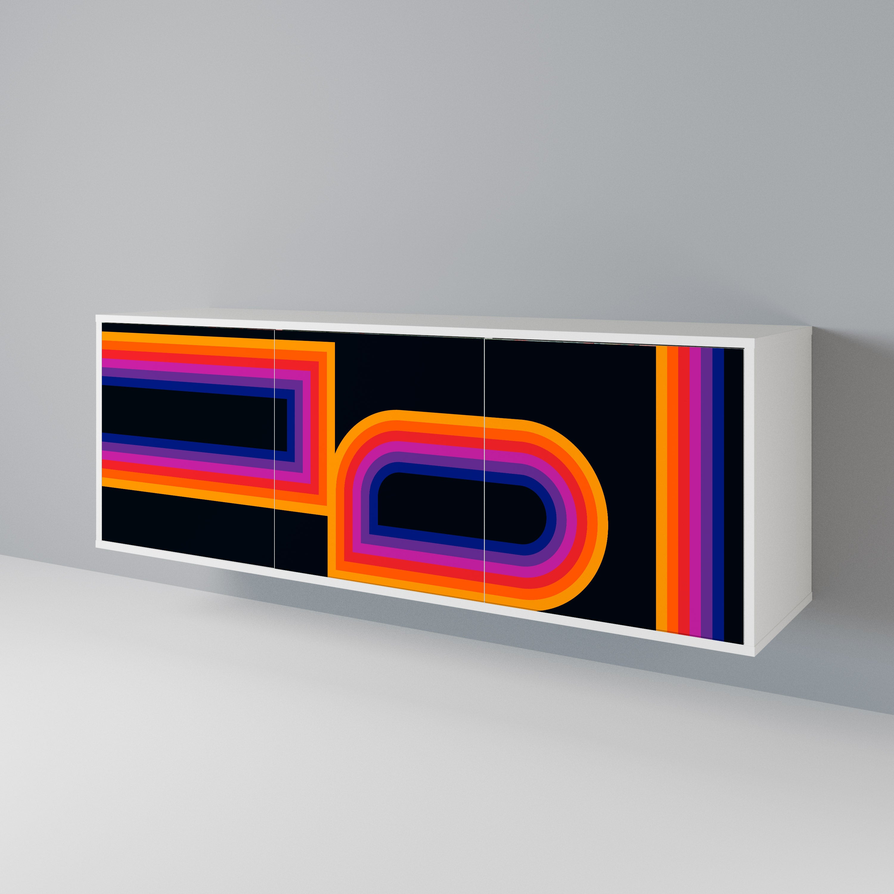 BLINDED BY THE LIGHTS 3-türiges Sideboard