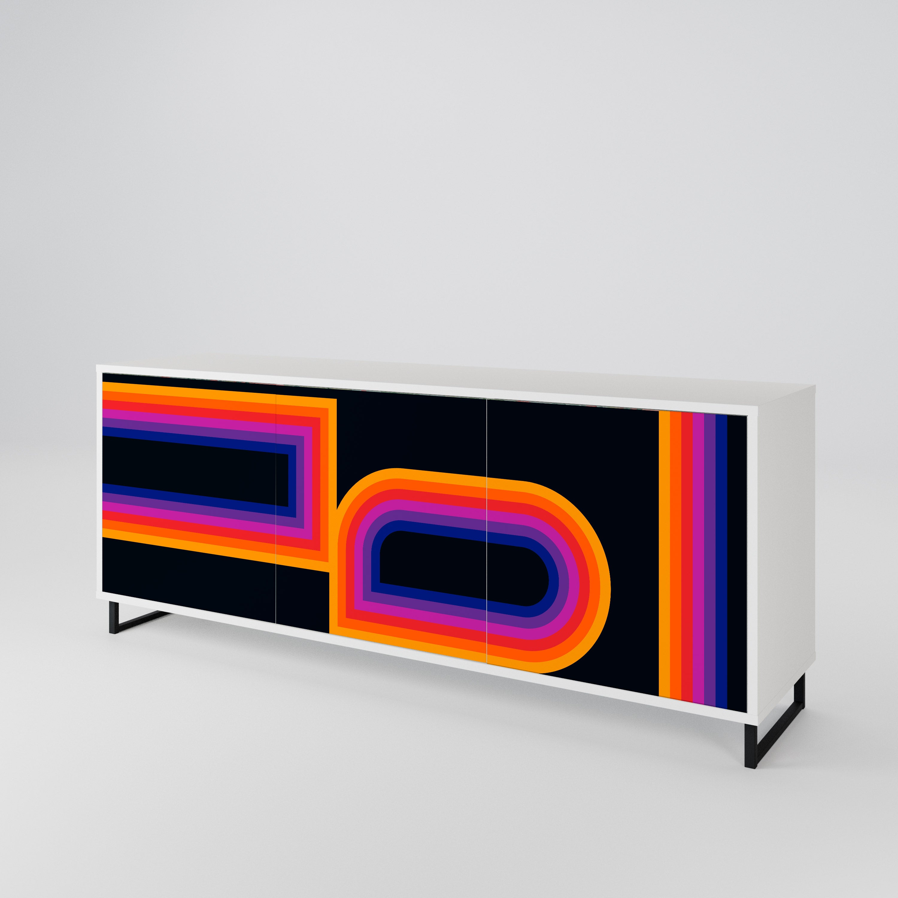 BLINDED BY THE LIGHTS 3-türiges Sideboard