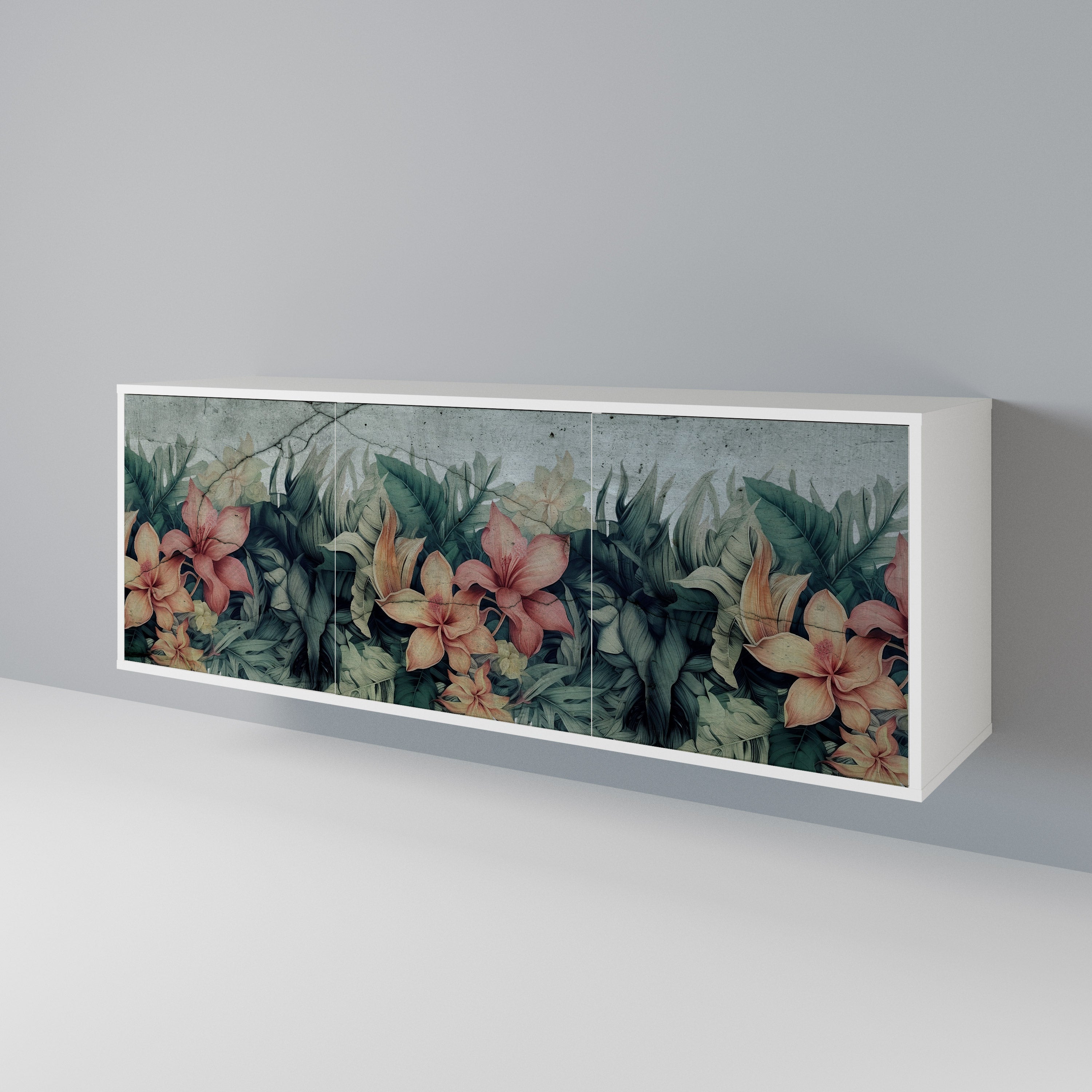HEAVENLY BLOOM 3-türiges Sideboard