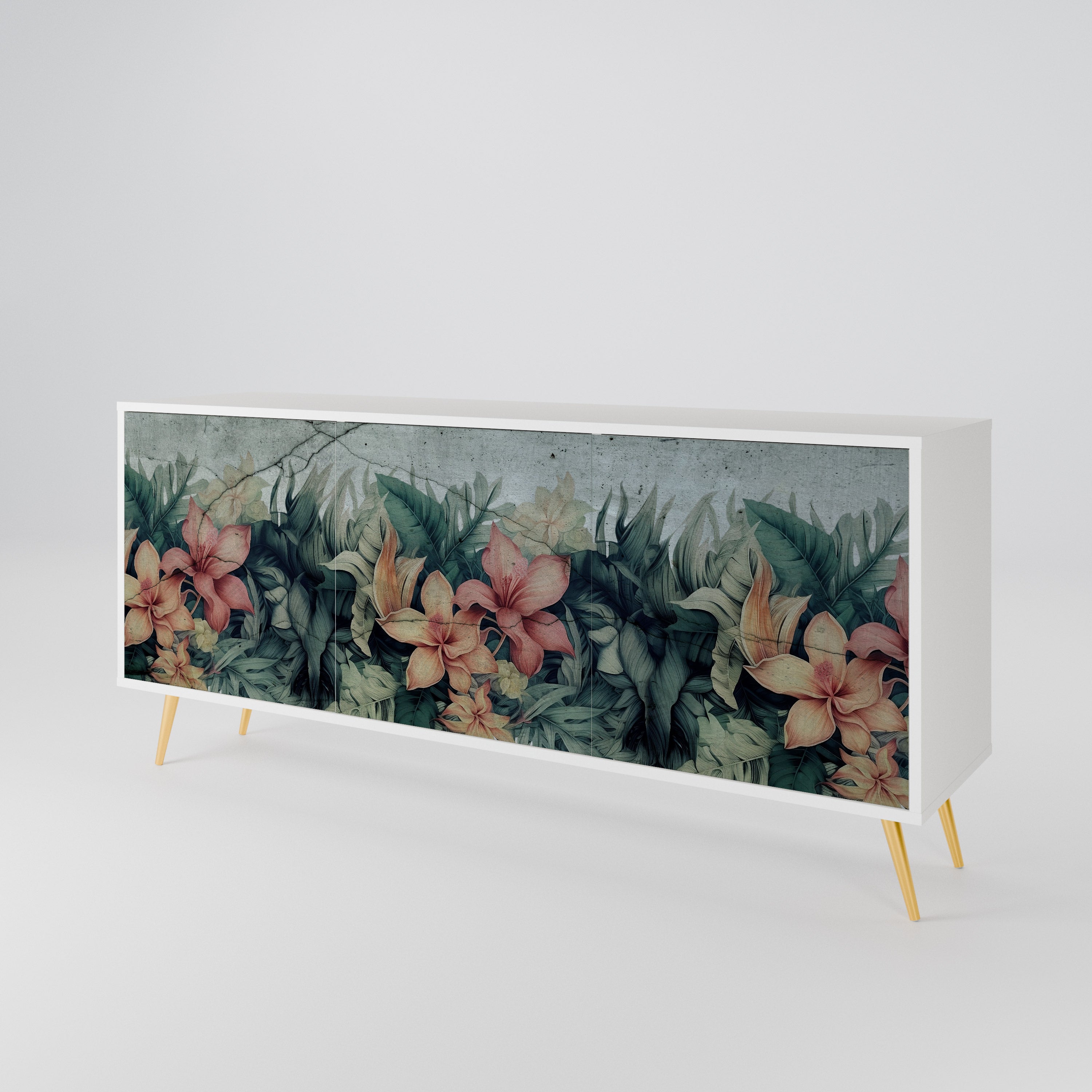 HEAVENLY BLOOM 3-türiges Sideboard