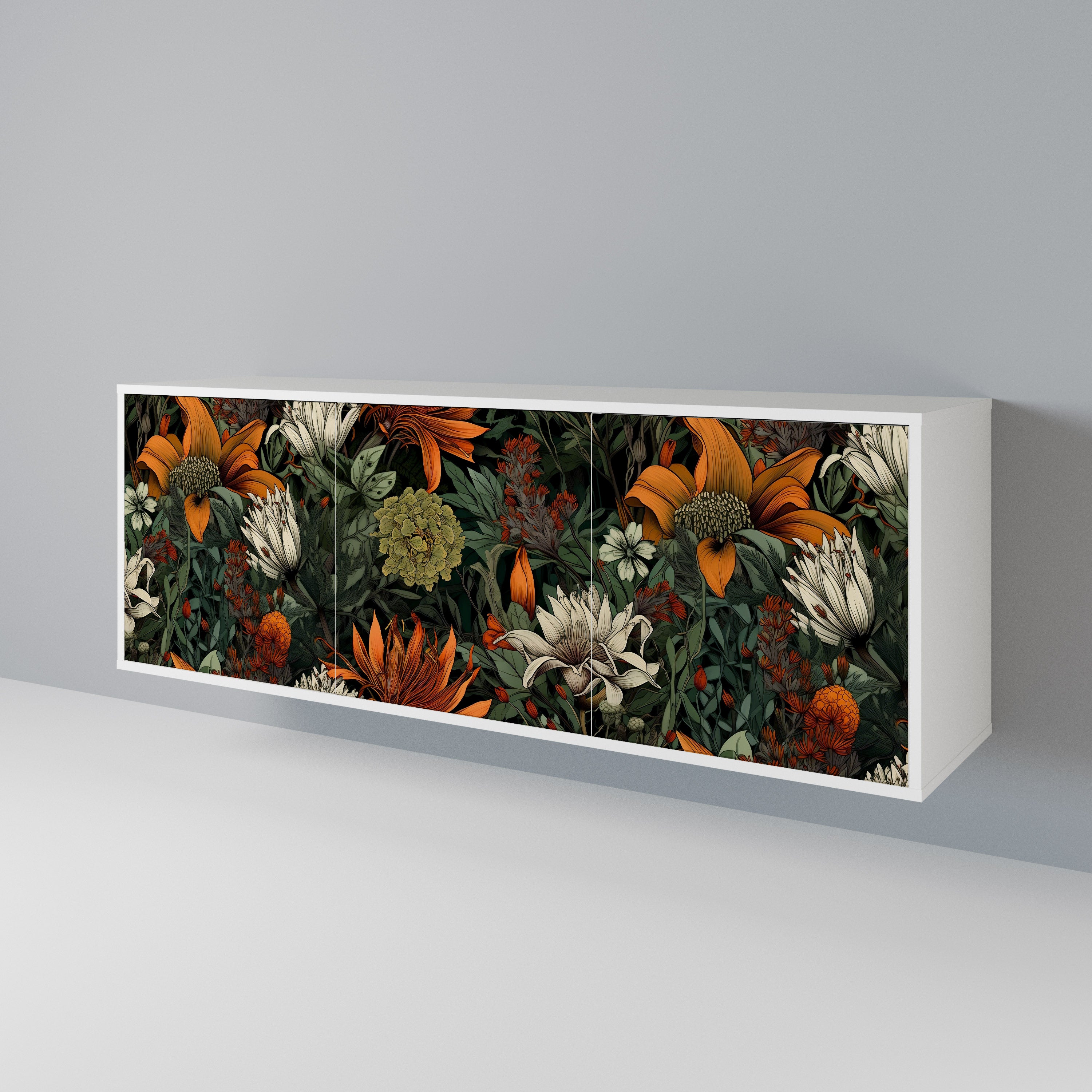 MIDNIGHT SPROUT 3-türiges Sideboard