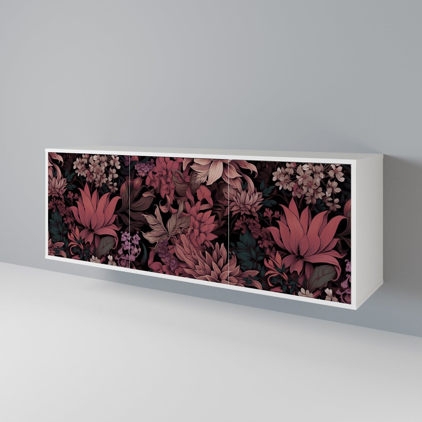 FLORAL WHISPER 3-türiges Sideboard