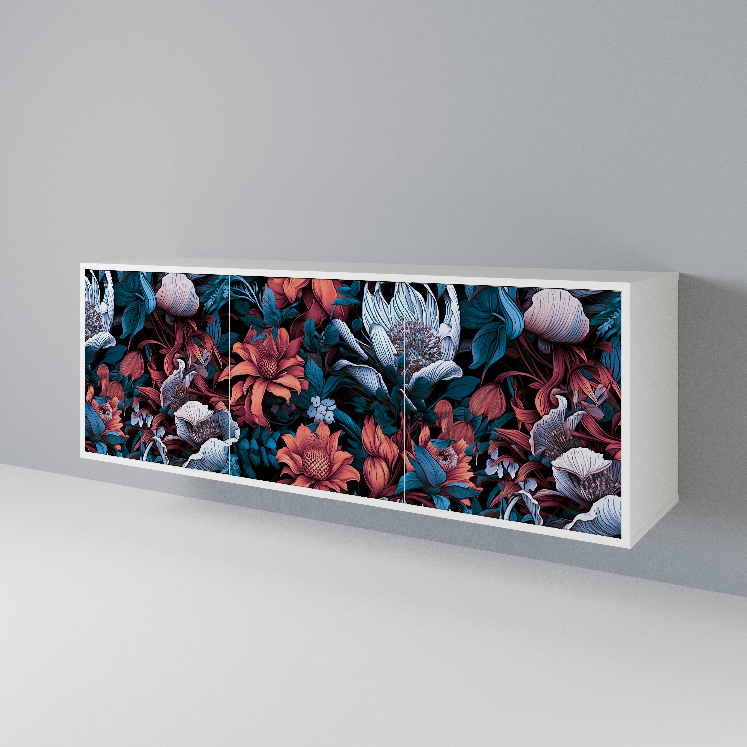 ETHEREAL BLOSSOMS 3-türiges Sideboard