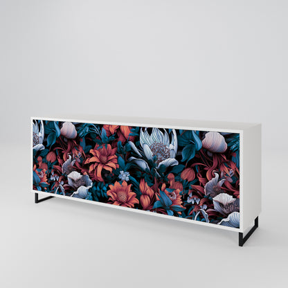 ETHEREAL BLOSSOMS 3-türiges Sideboard