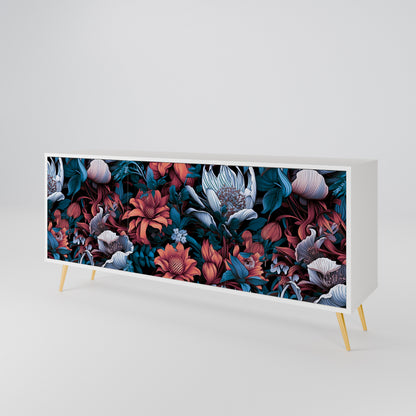 ETHEREAL BLOSSOMS 3-türiges Sideboard
