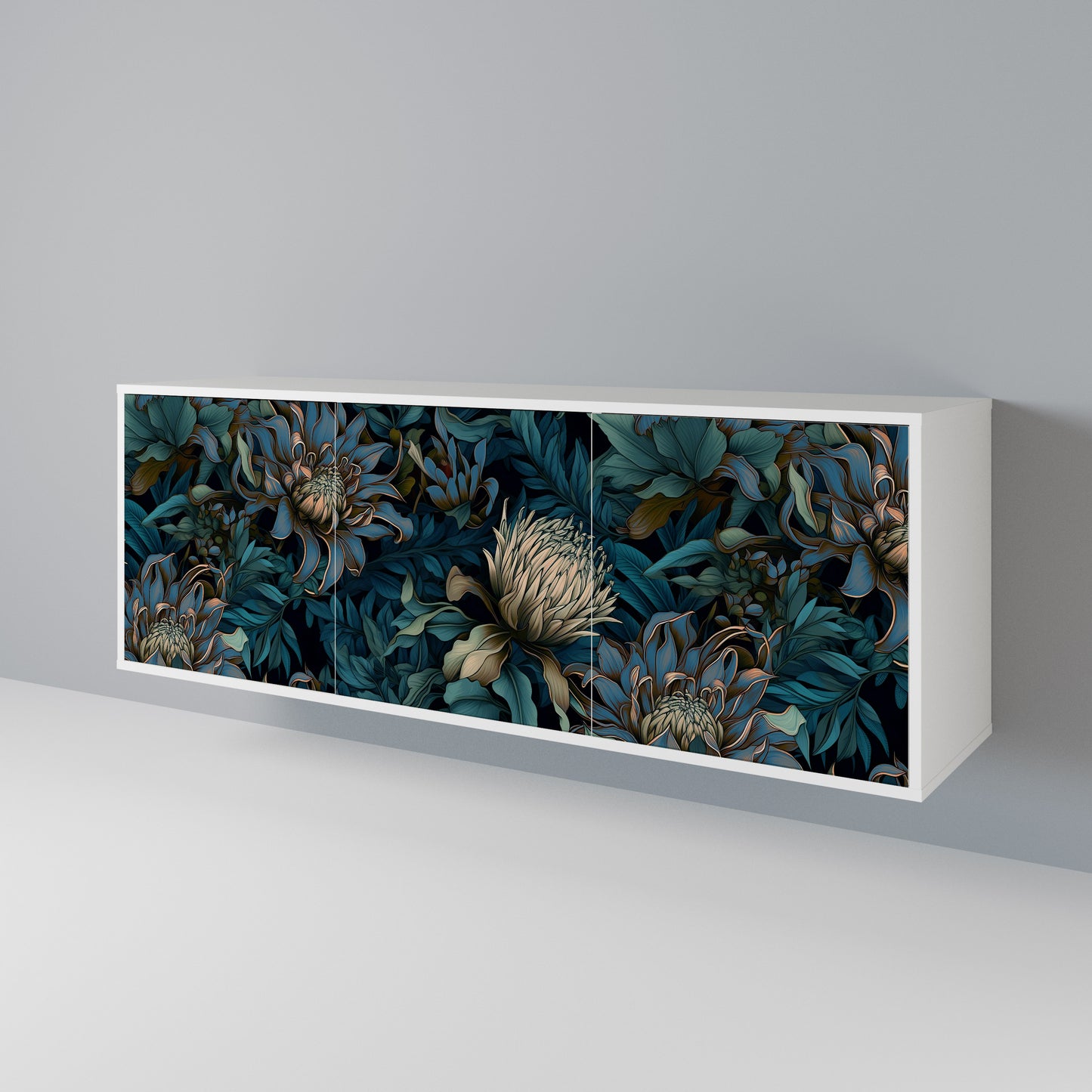 TWILIGHT BLOOM 3-türiges Sideboard
