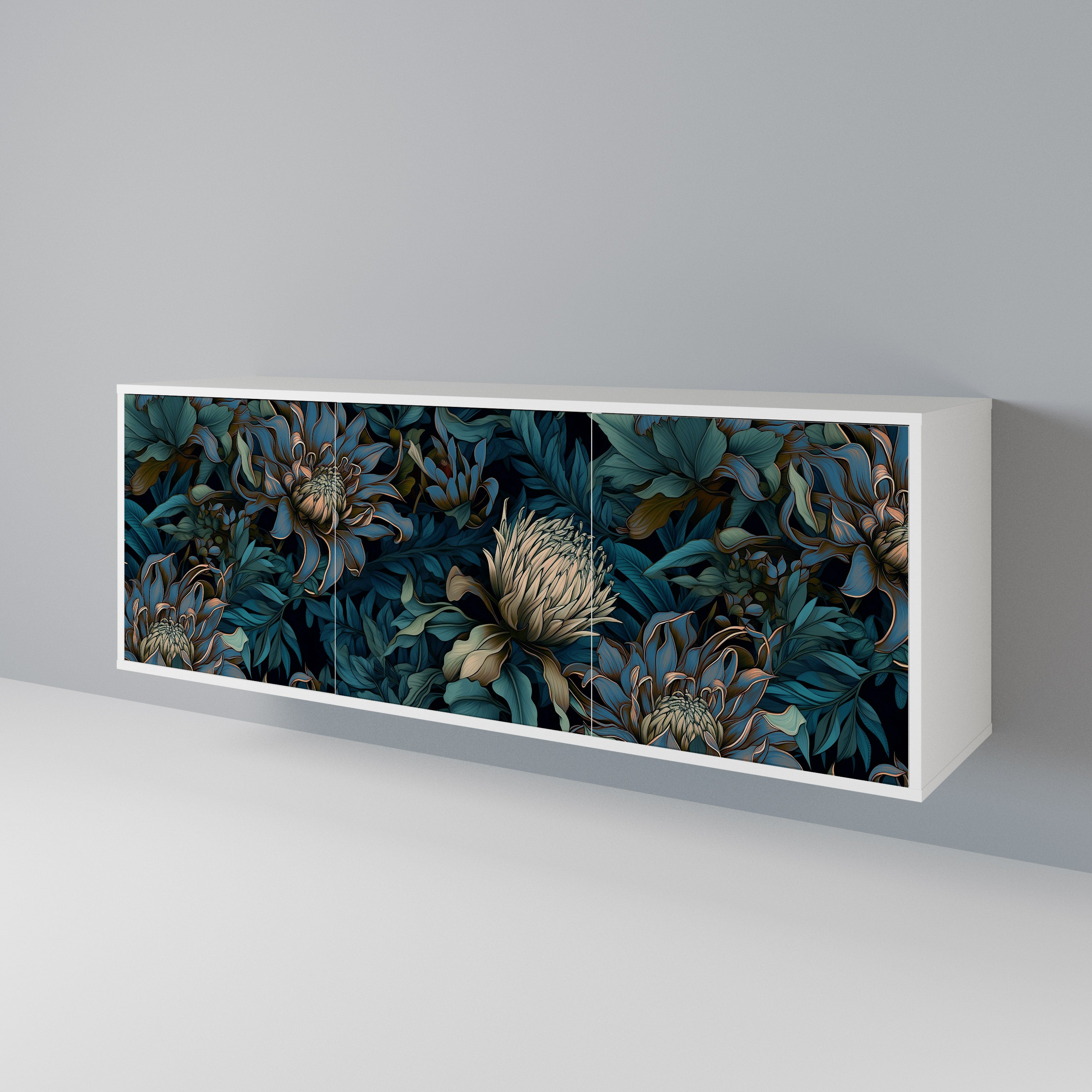 TWILIGHT BLOOM 3-türiges Sideboard