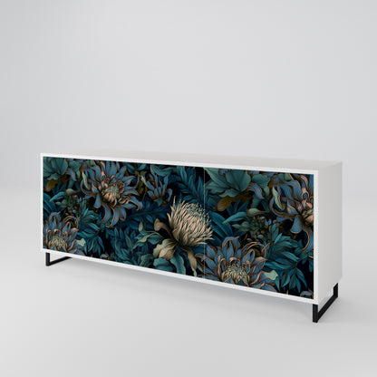 TWILIGHT BLOOM 3-türiges Sideboard
