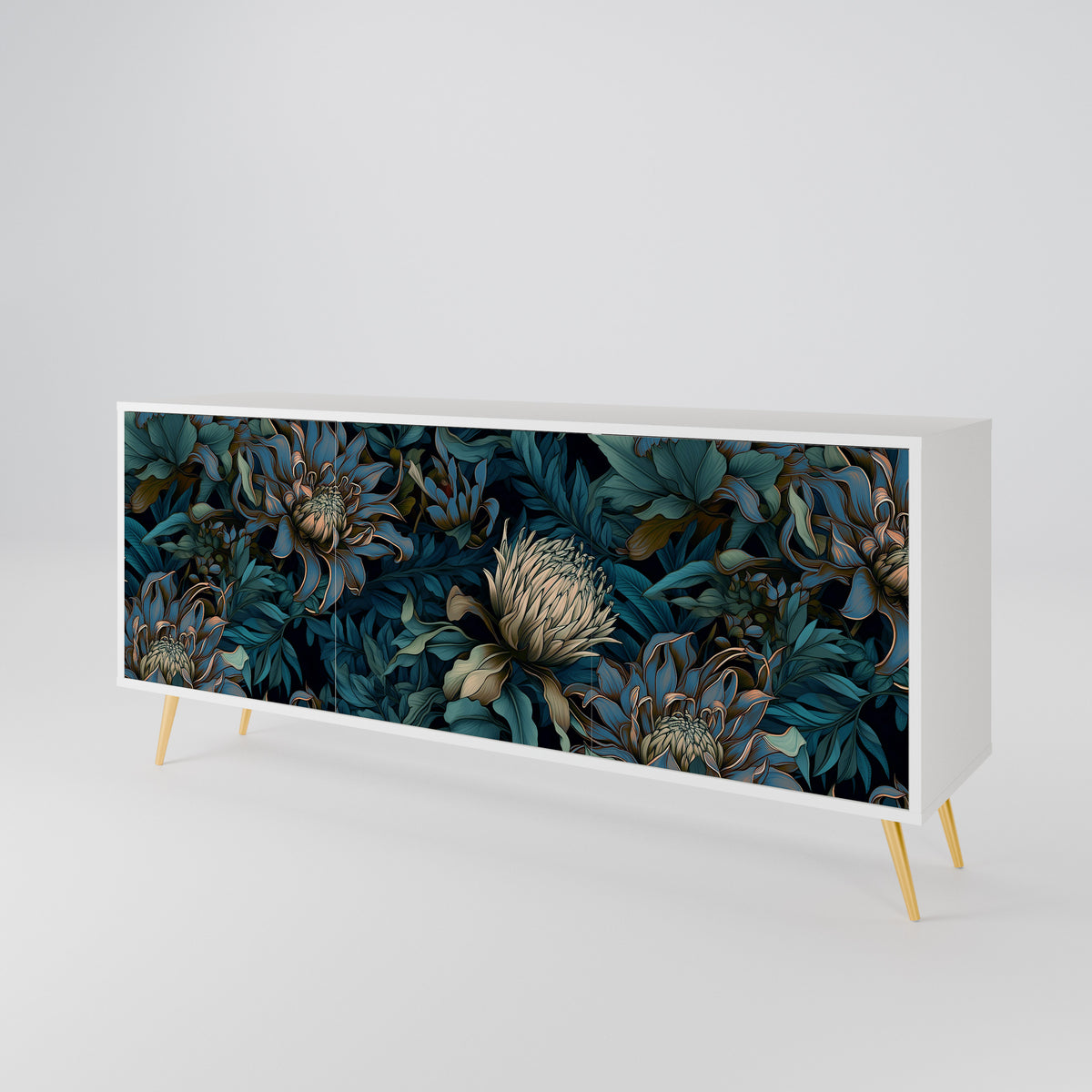 TWILIGHT BLOOM 3-türiges Sideboard