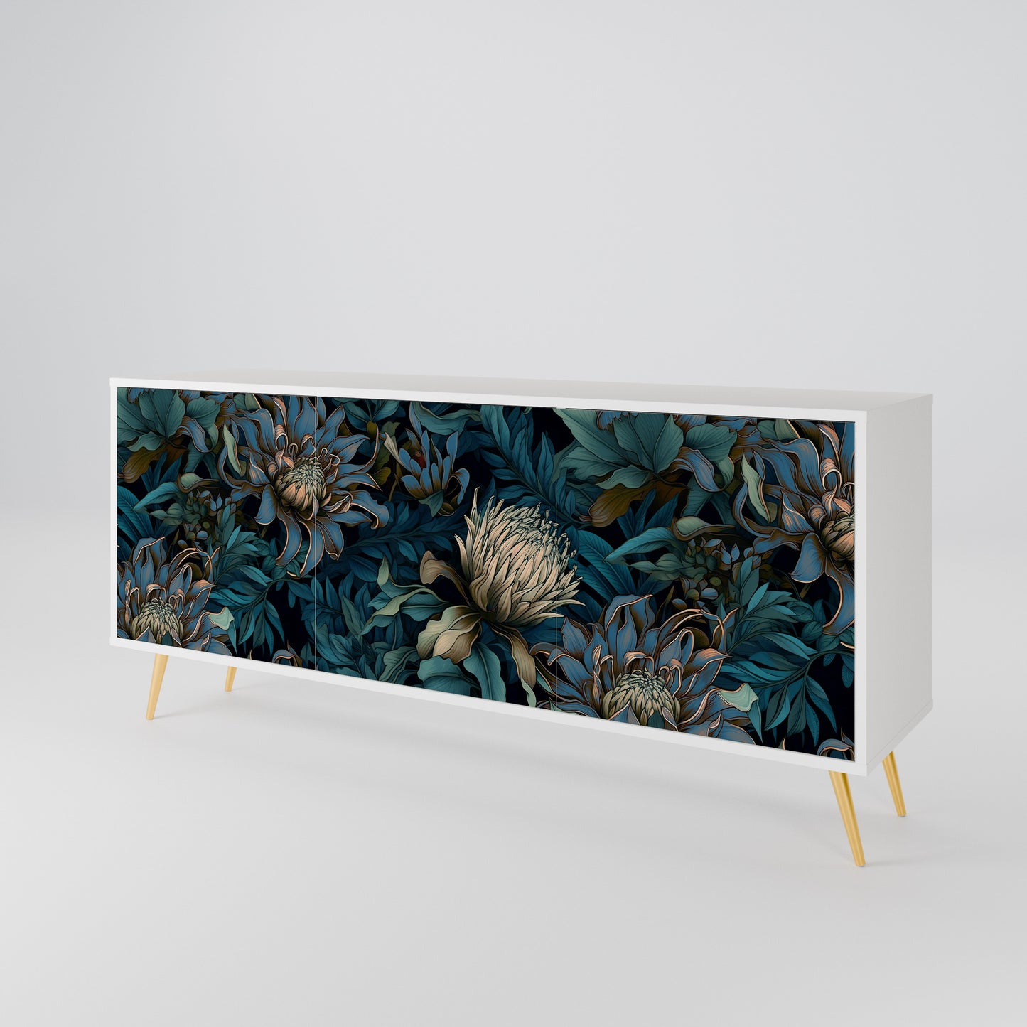 TWILIGHT BLOOM 3-türiges Sideboard