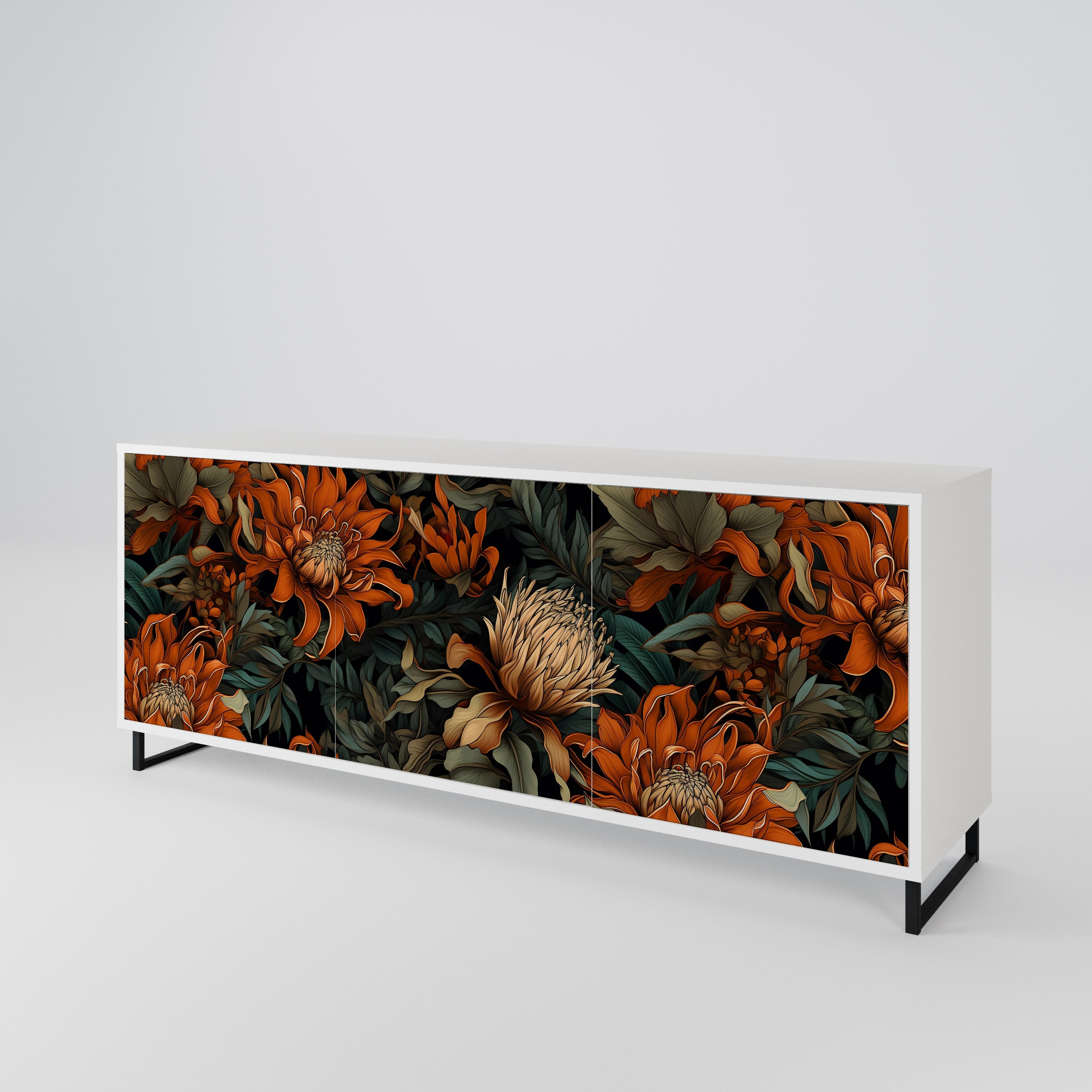 DAWN BLOOM 3-türiges Sideboard