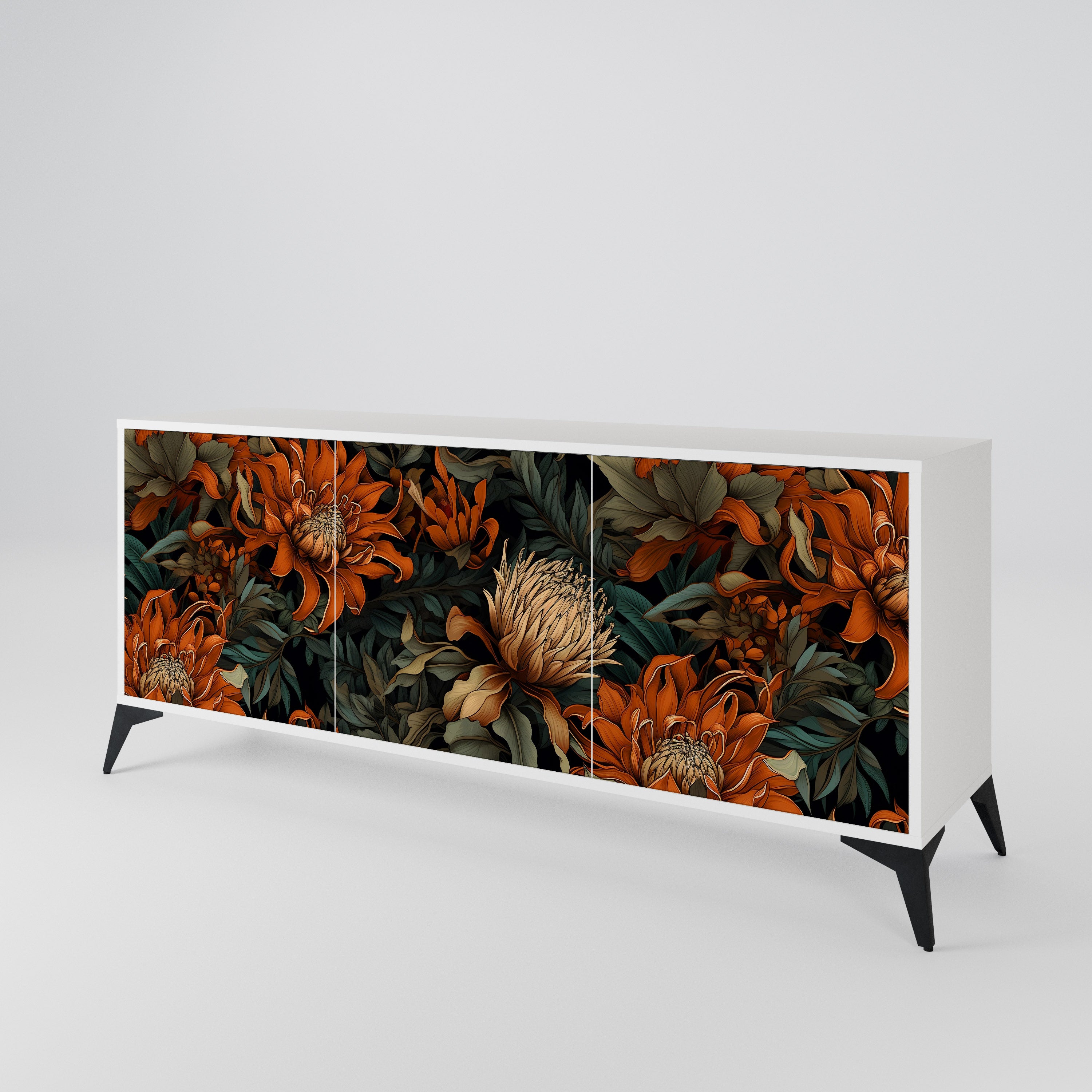 DAWN BLOOM 3-türiges Sideboard