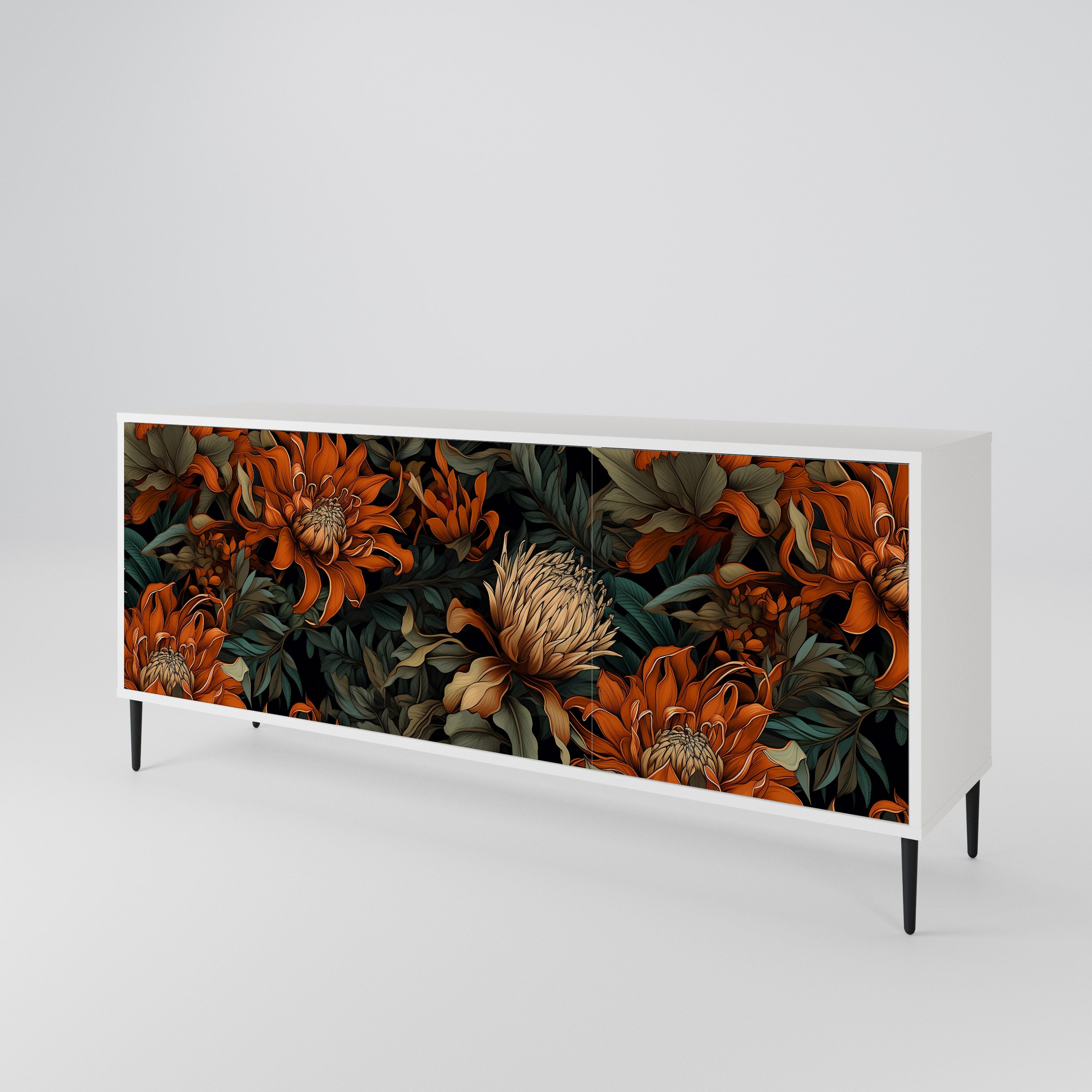 DAWN BLOOM 3-türiges Sideboard