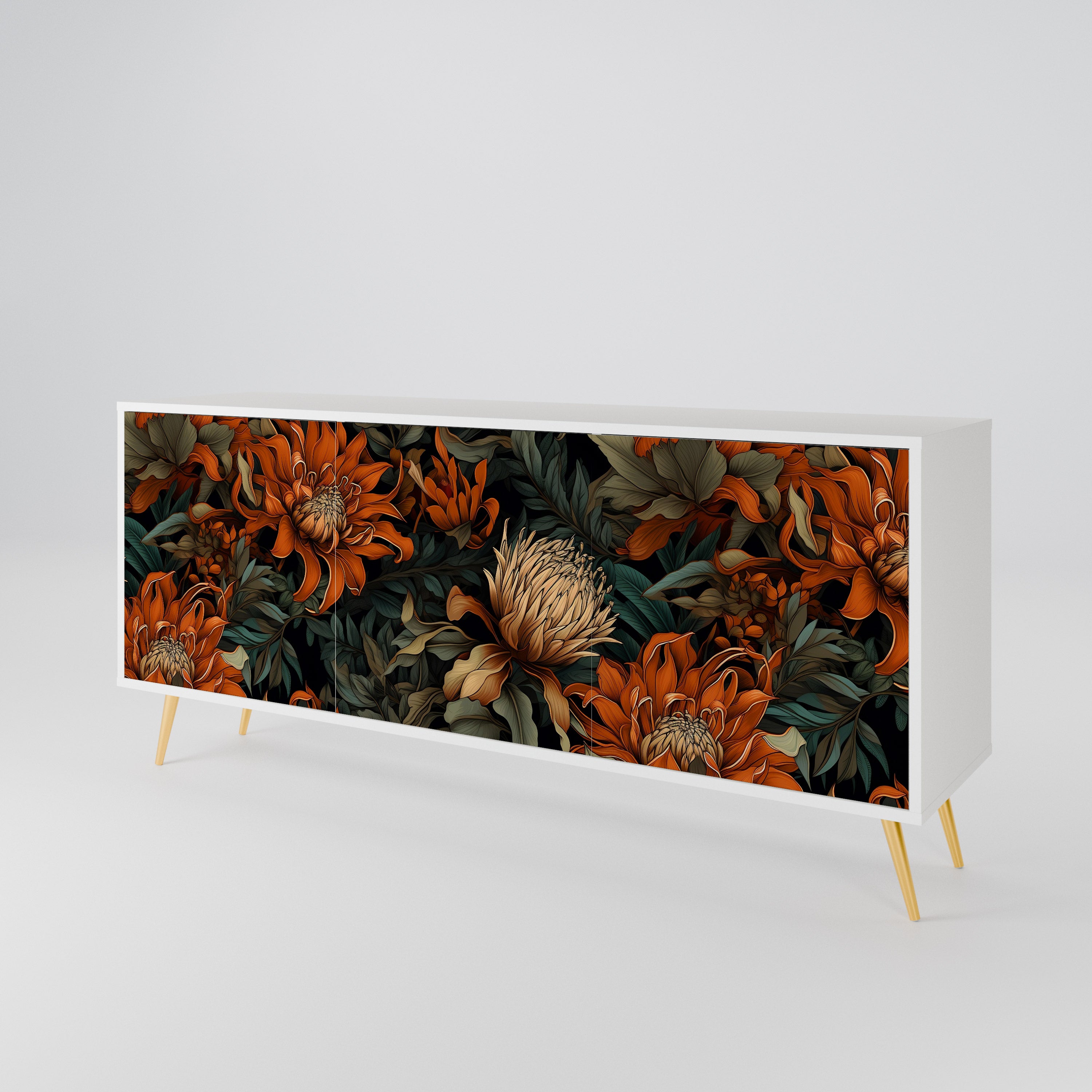 DAWN BLOOM 3-türiges Sideboard