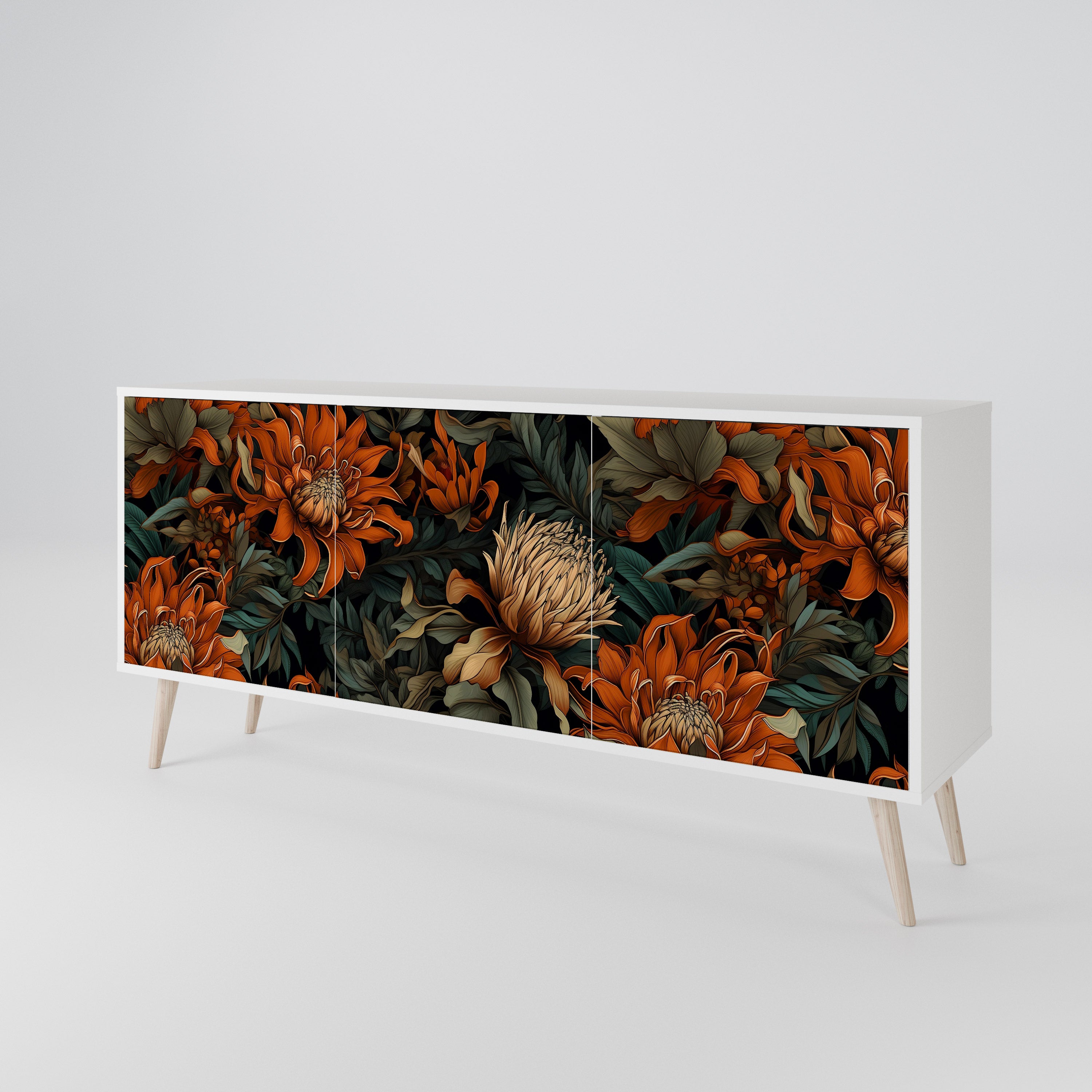 DAWN BLOOM 3-türiges Sideboard