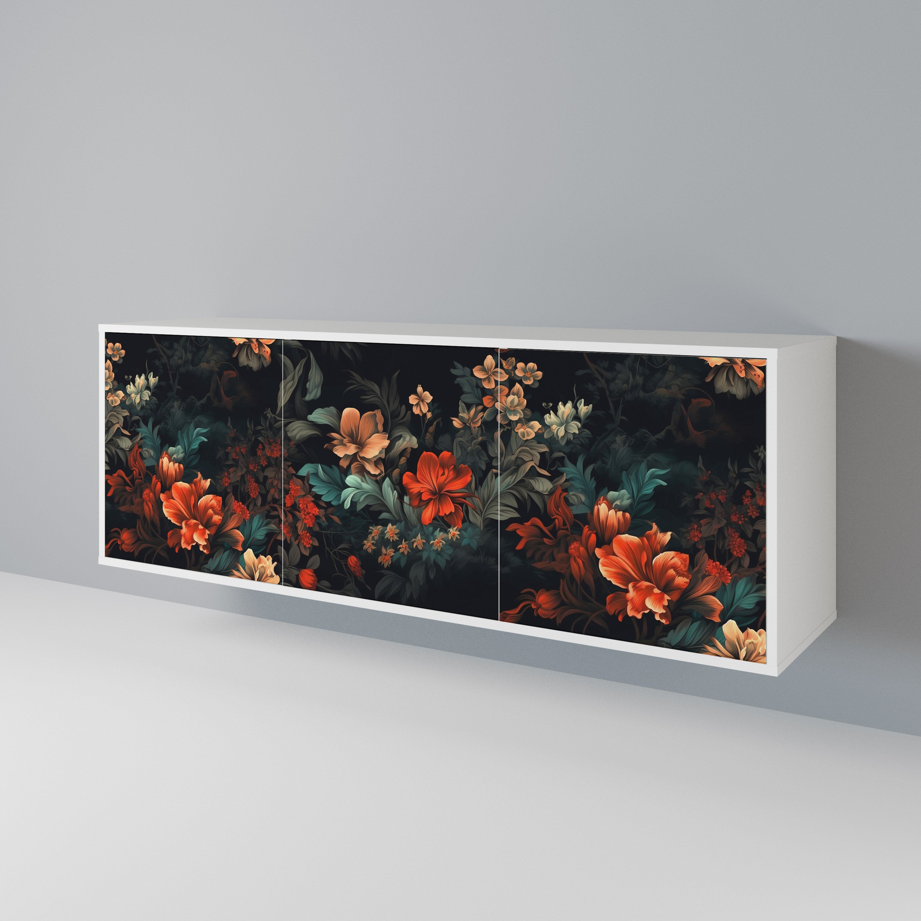 IMAGINARY BLOSSOM 3-türiges Sideboard