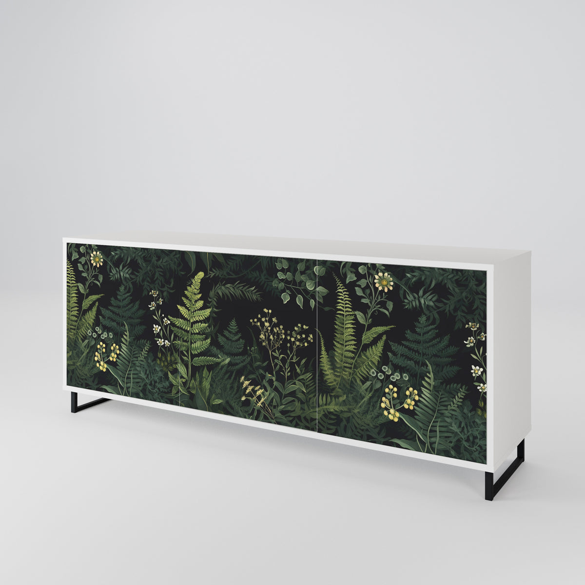 FERN FLOWERS 3-türiges Sideboard