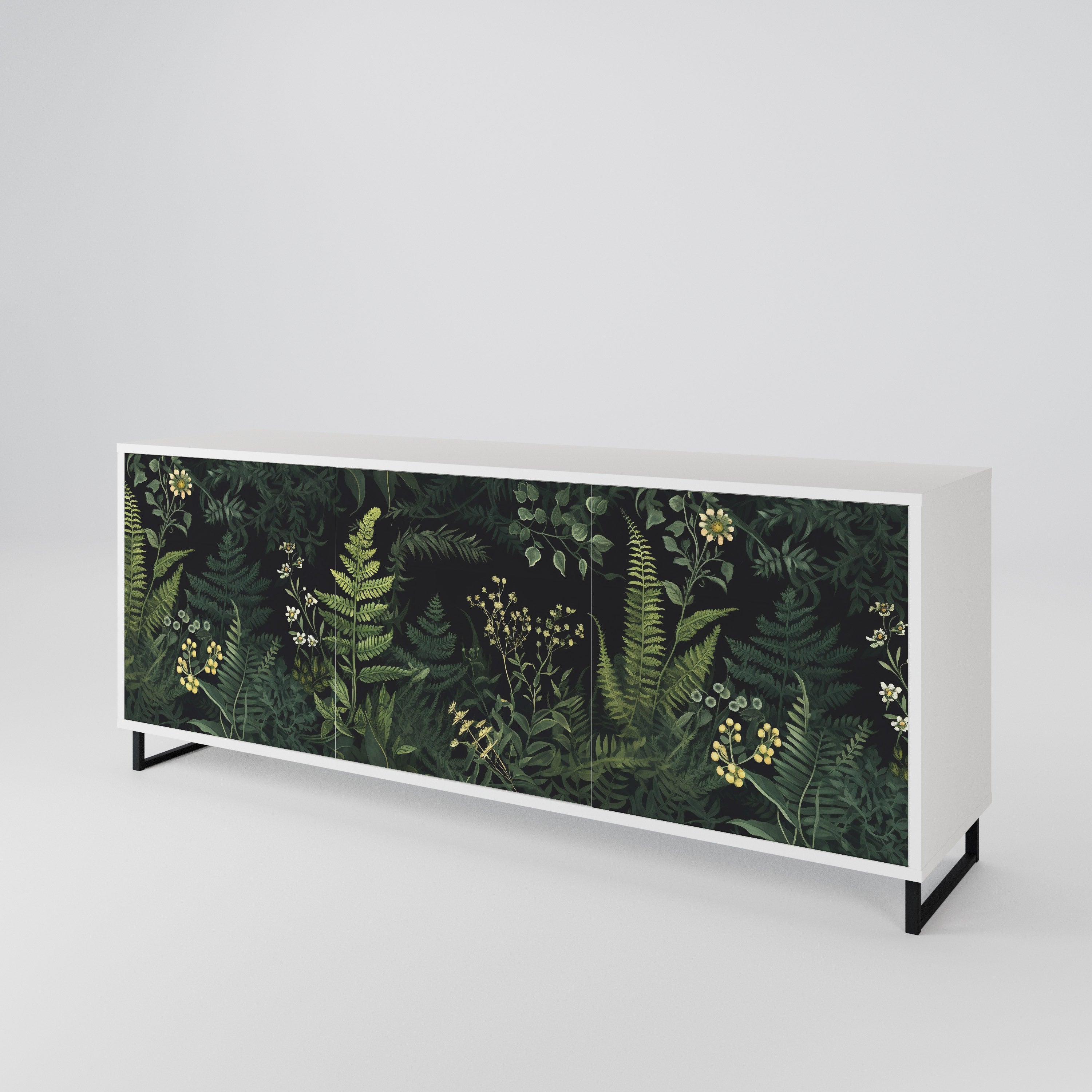 FERN FLOWERS 3-türiges Sideboard