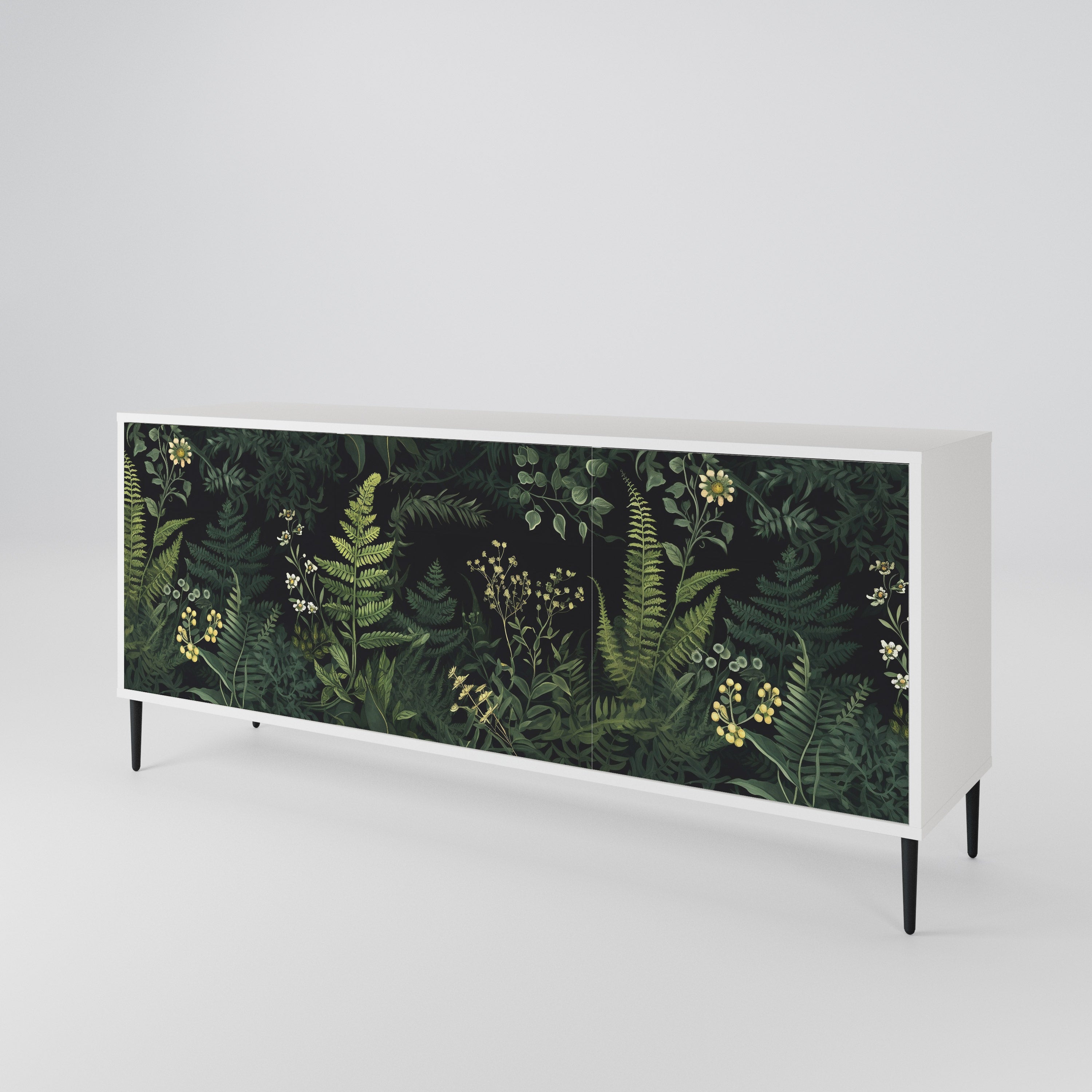 FERN FLOWERS 3-türiges Sideboard