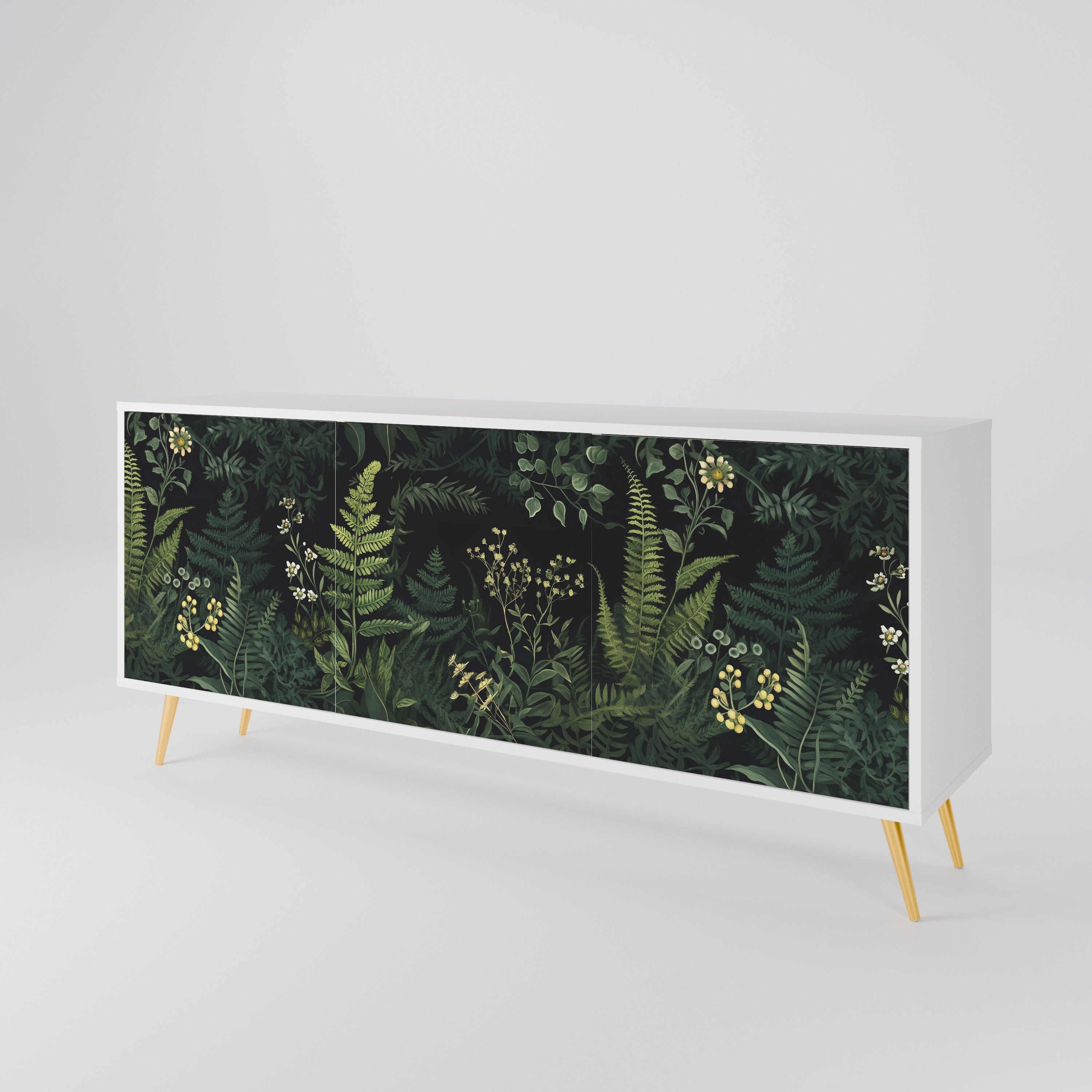 FERN FLOWERS 3-türiges Sideboard