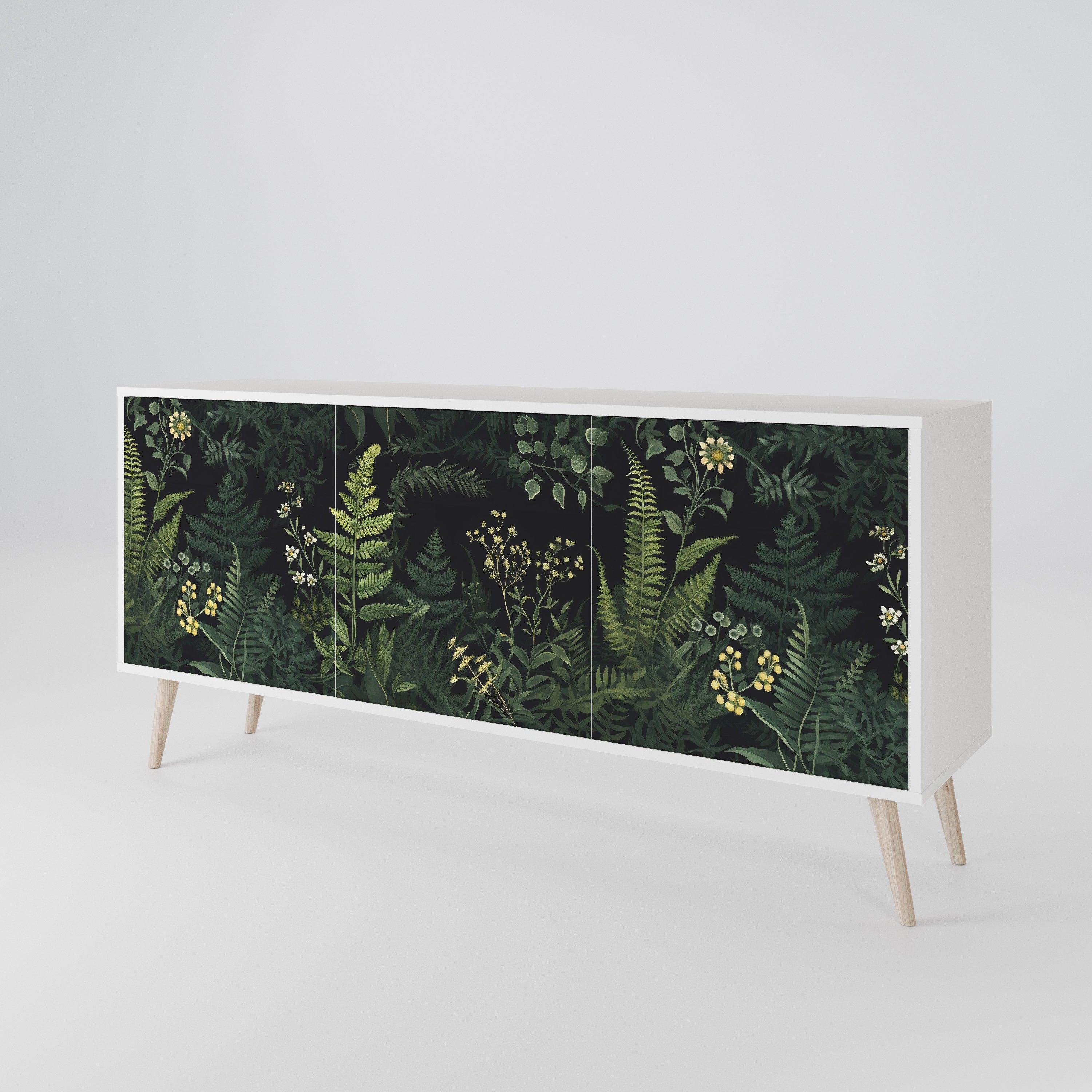FERN FLOWERS 3-türiges Sideboard