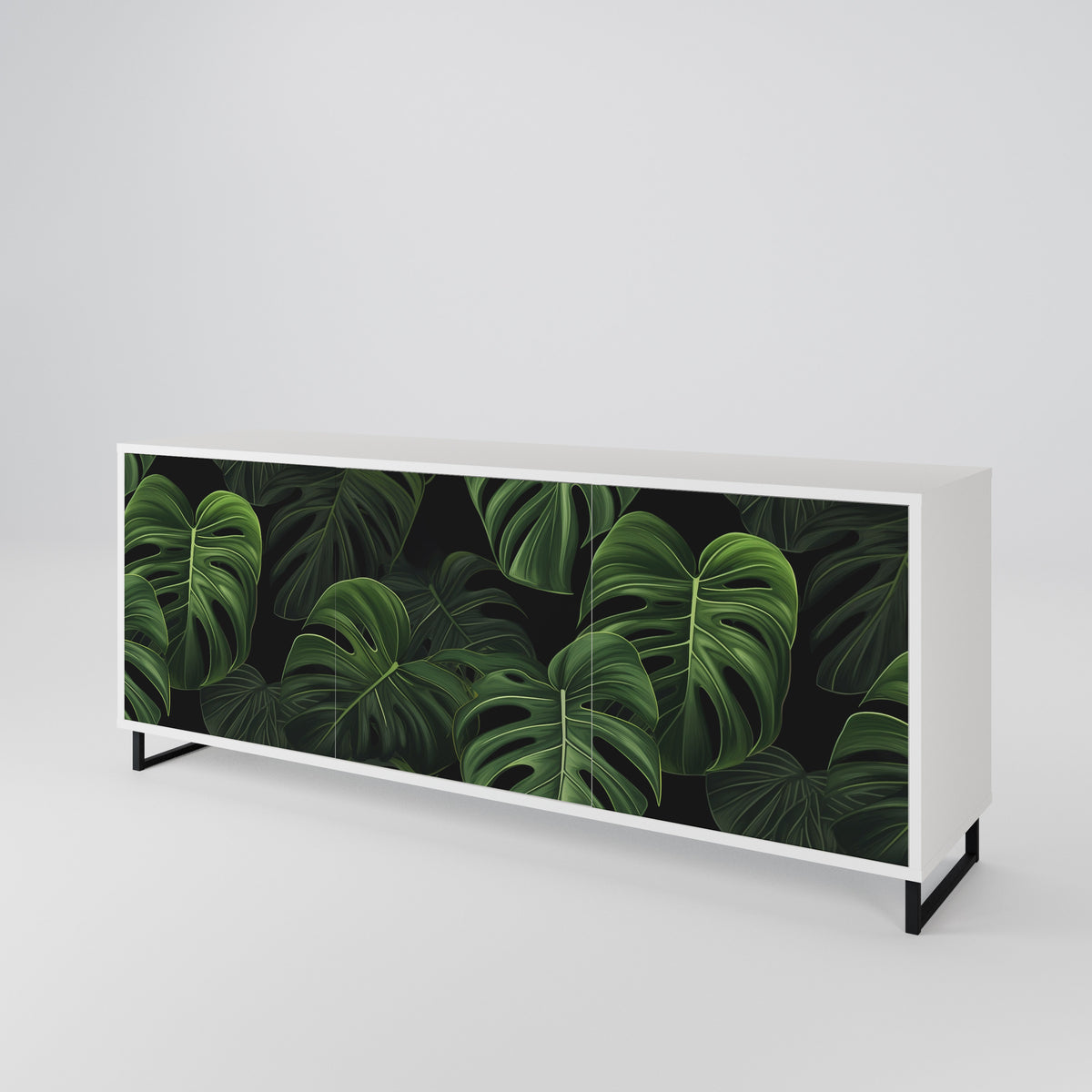 INFINITE MONSTERA 3-türiges Sideboard