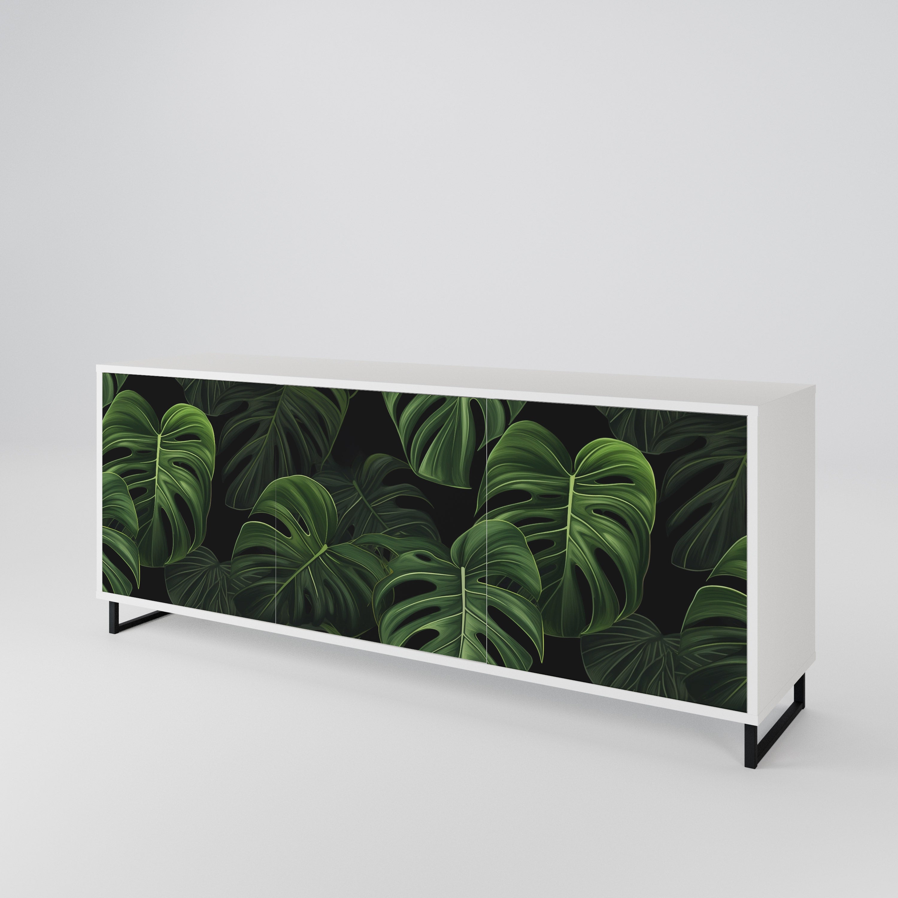 INFINITE MONSTERA 3-türiges Sideboard