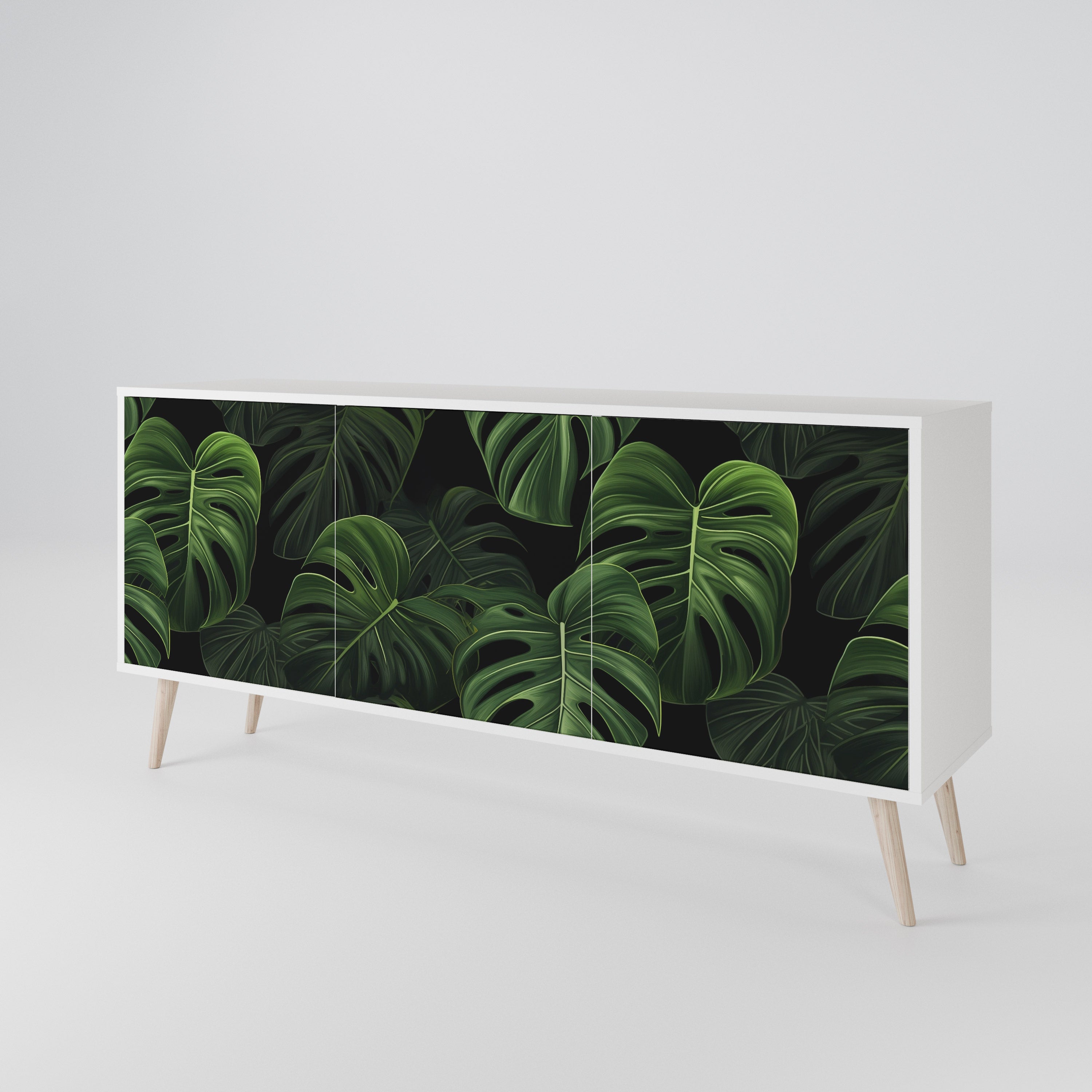 INFINITE MONSTERA 3-türiges Sideboard