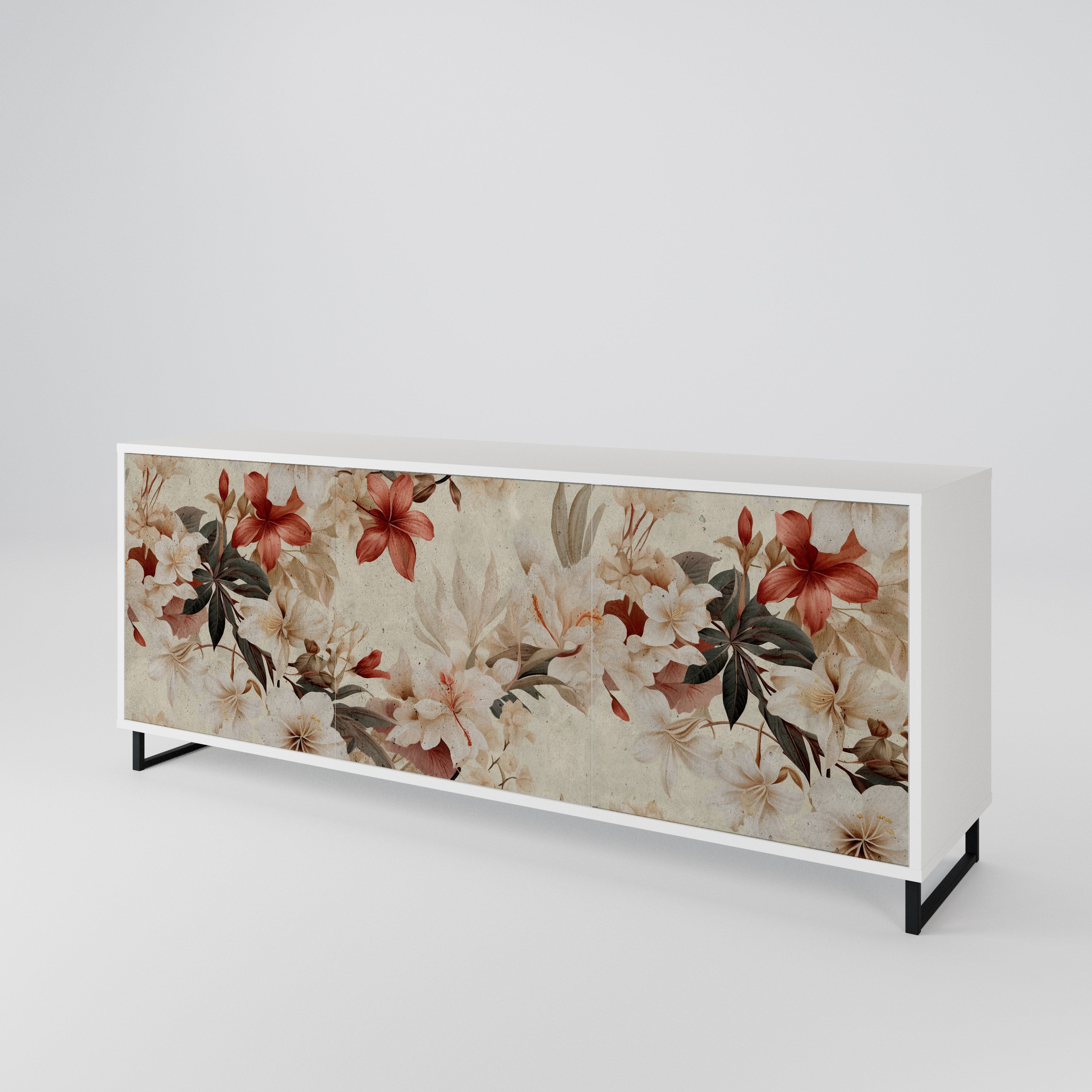PETAL HARMONY 3-türiges Sideboard