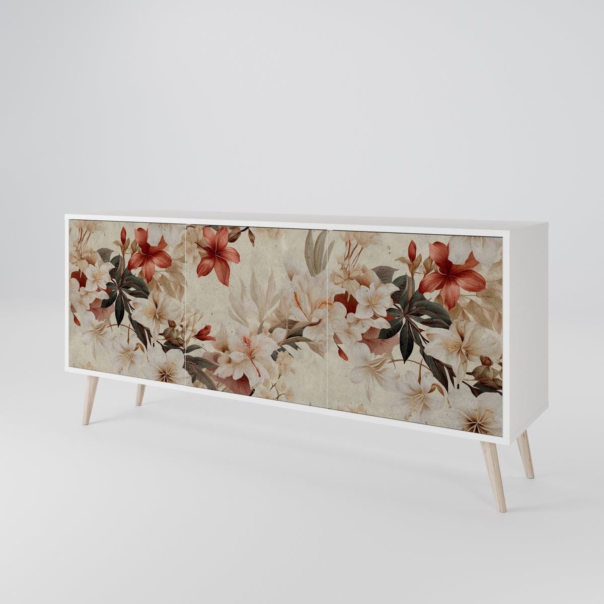 PETAL HARMONY 3-türiges Sideboard