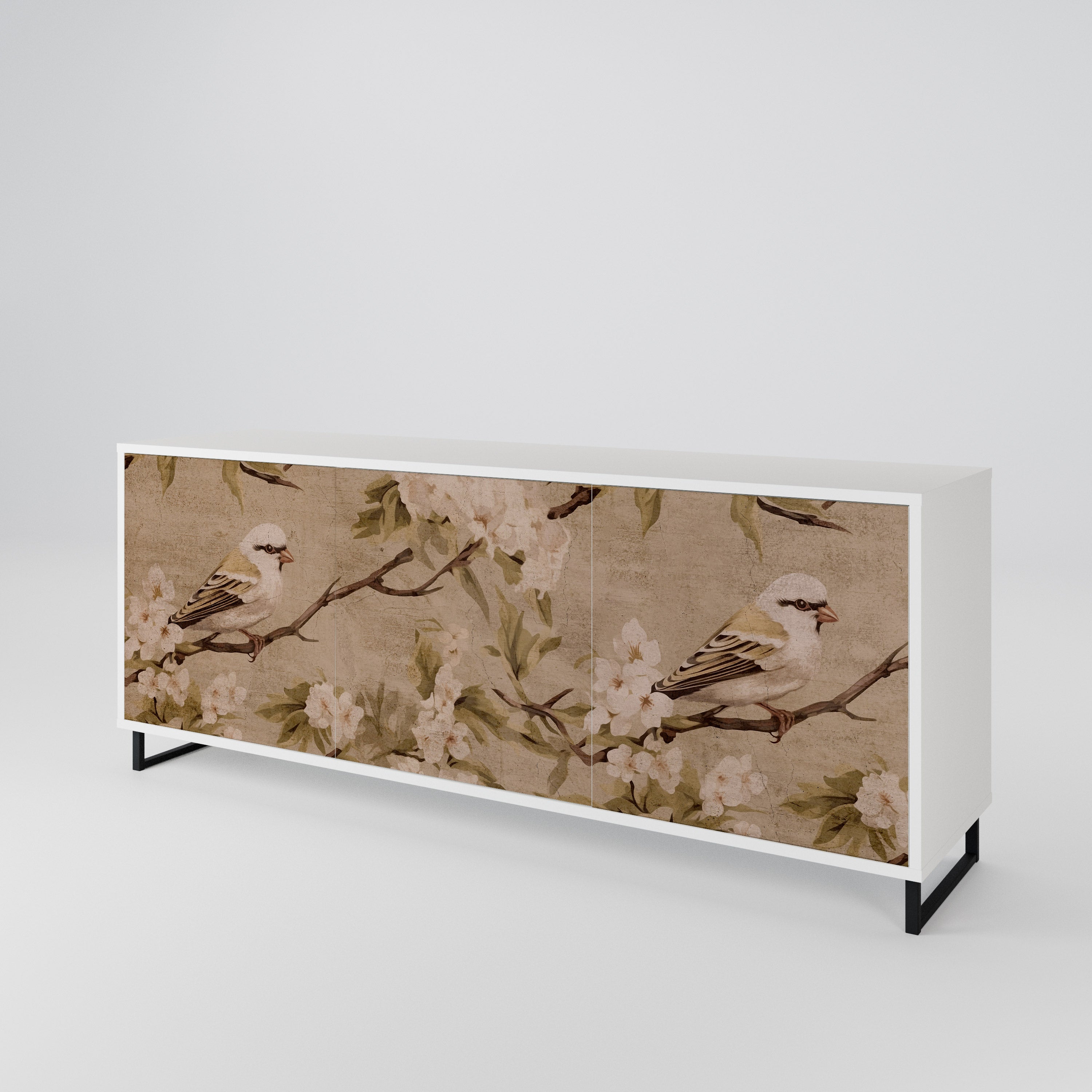 PETAL DISTINGUISH 3-türiges Sideboard