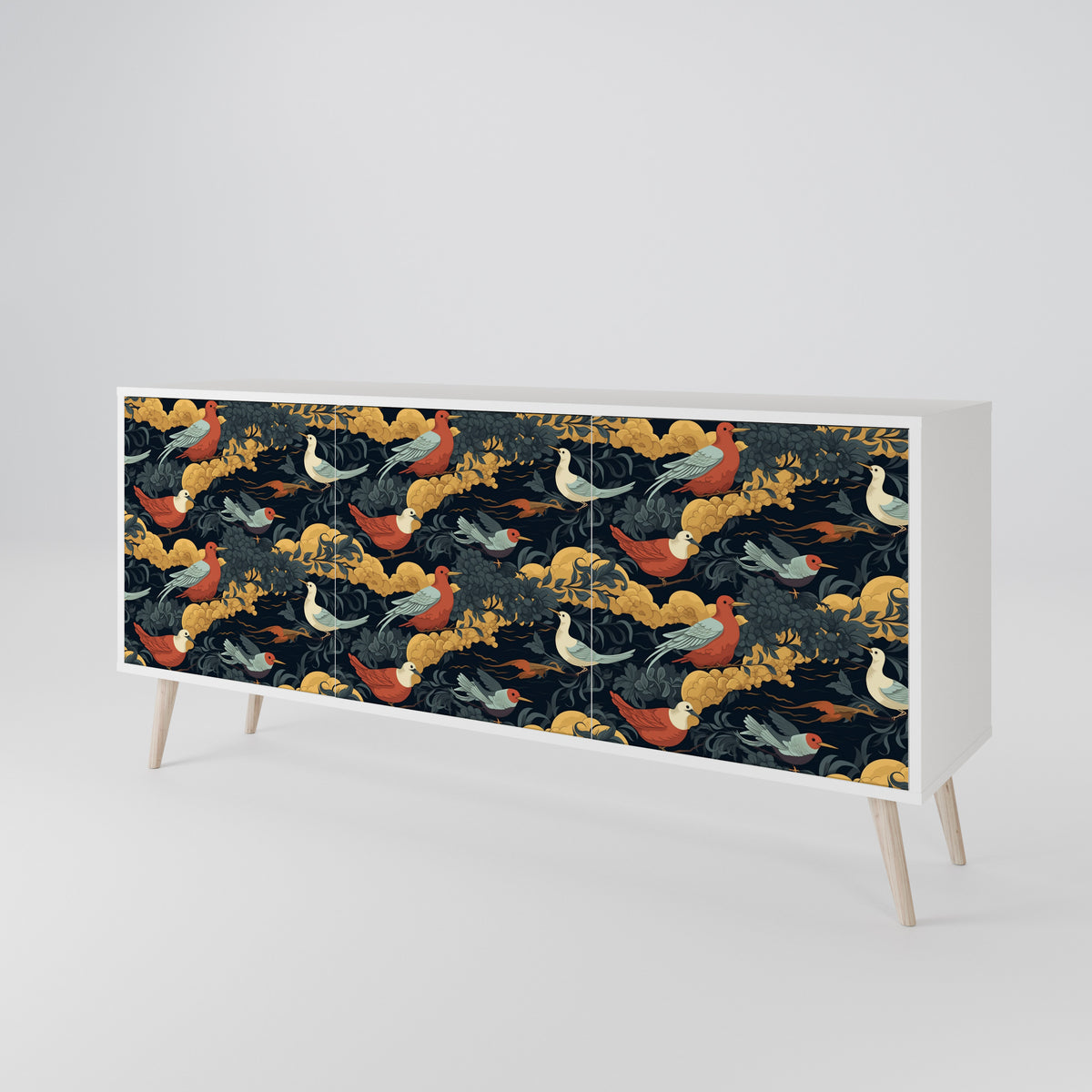 FOWLY DAZE 3-türiges Sideboard