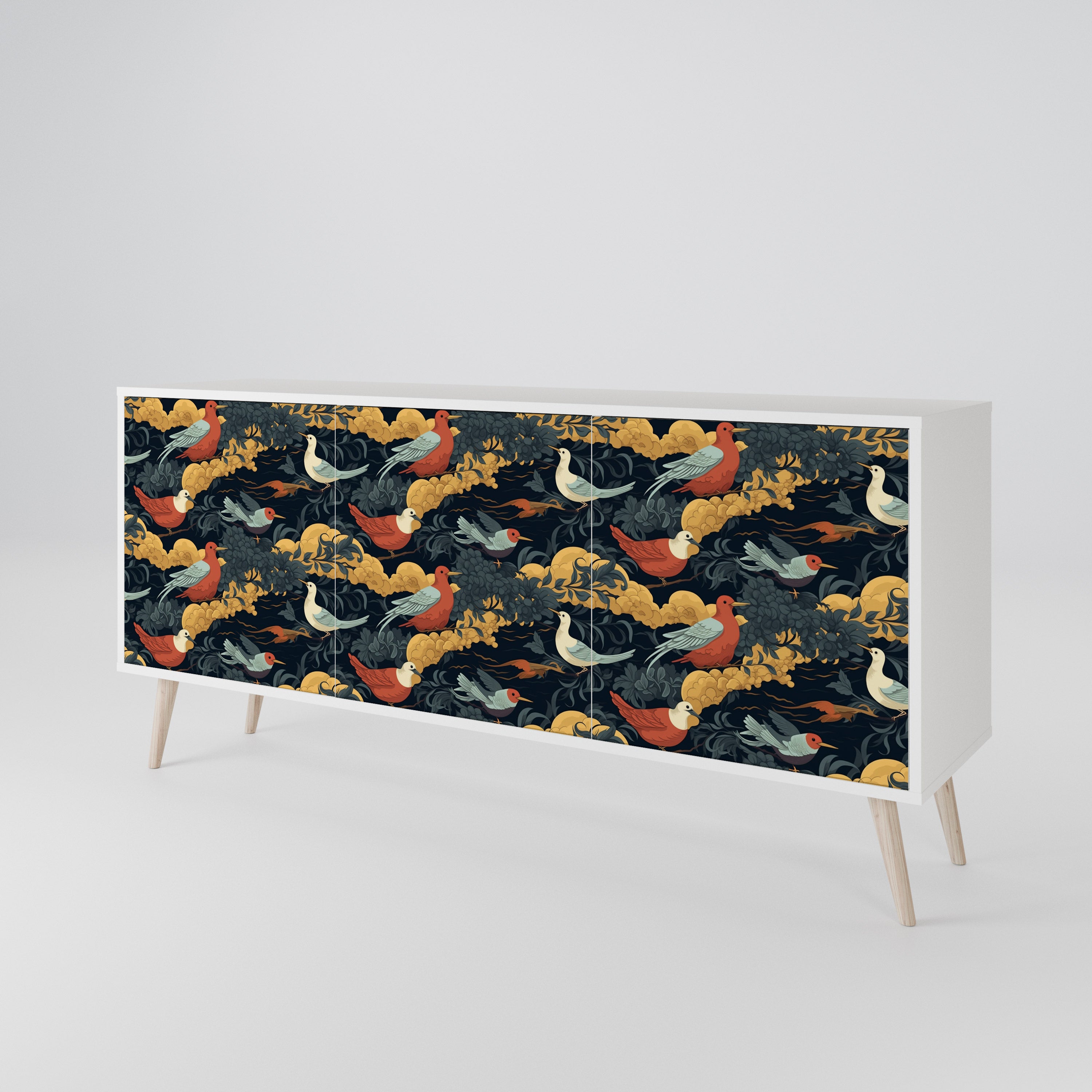 FOWLY DAZE 3-türiges Sideboard