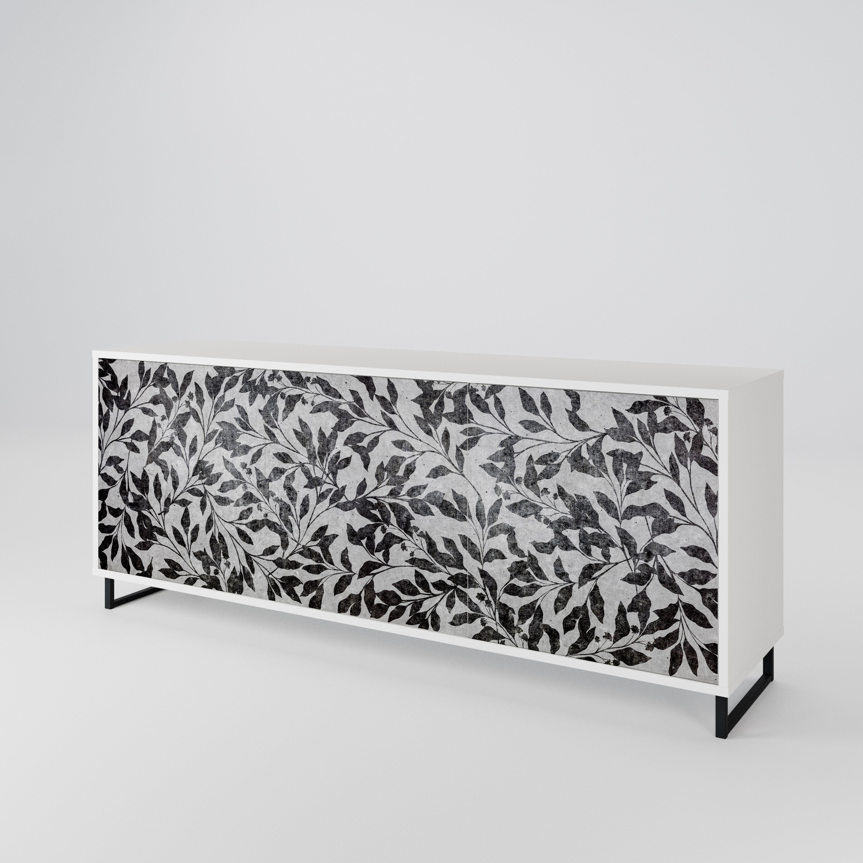 CHARCOAL SPROUT 3-türiges Sideboard