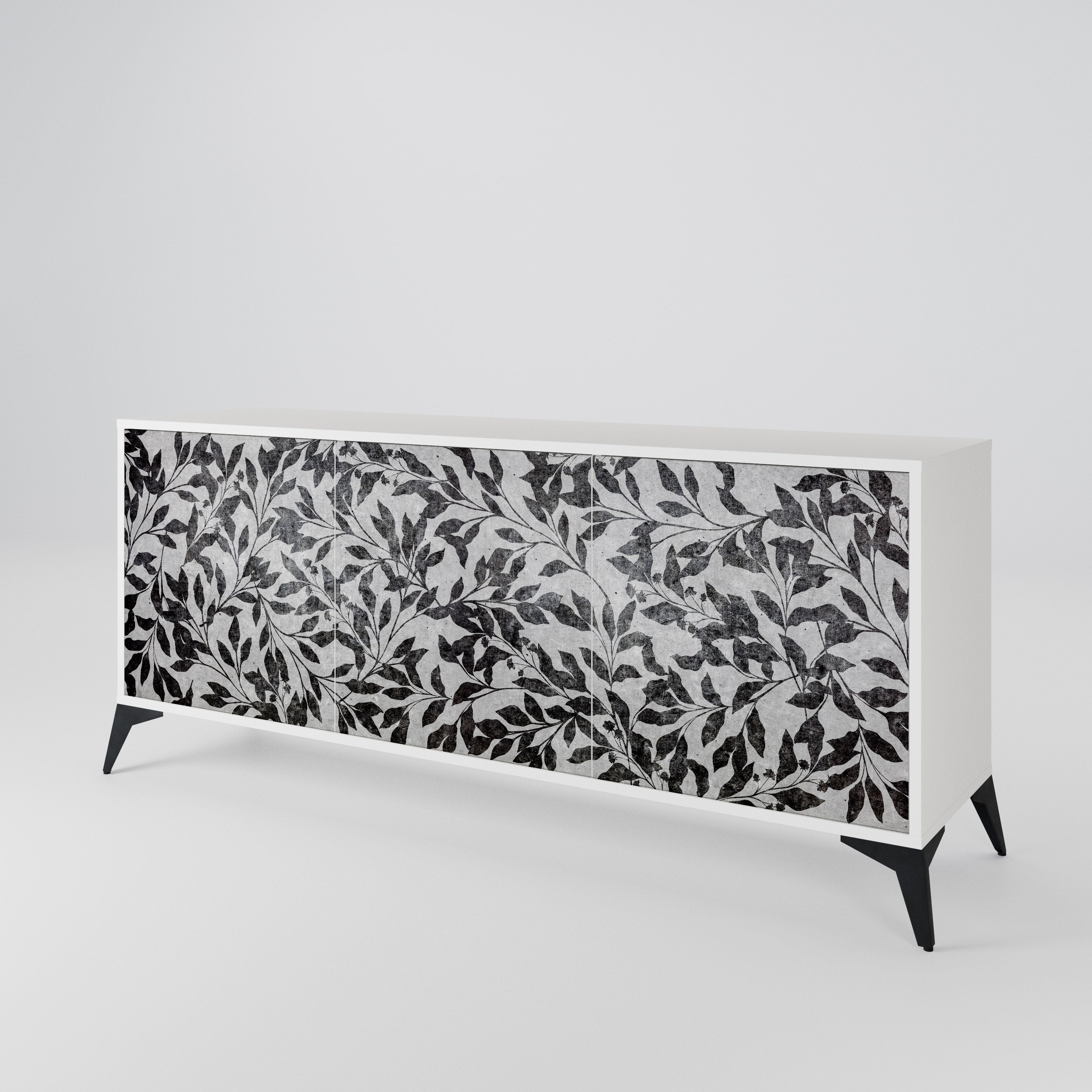 CHARCOAL SPROUT 3-türiges Sideboard