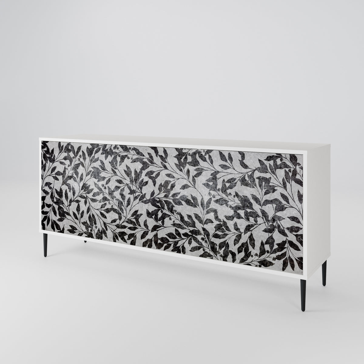 CHARCOAL SPROUT 3-türiges Sideboard
