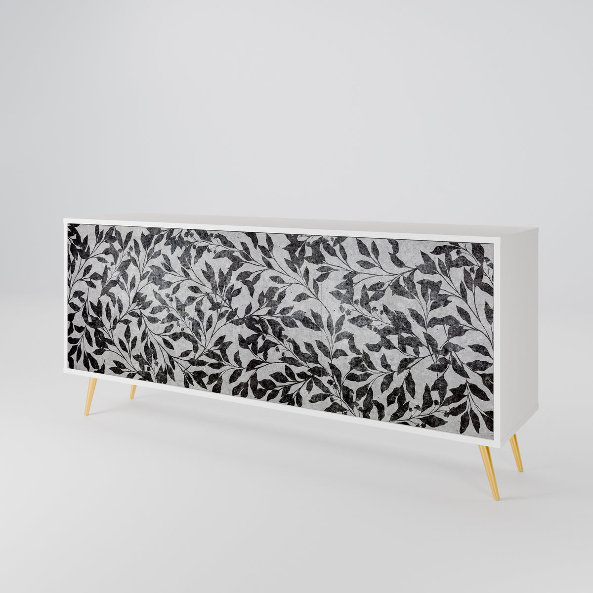 CHARCOAL SPROUT 3-türiges Sideboard