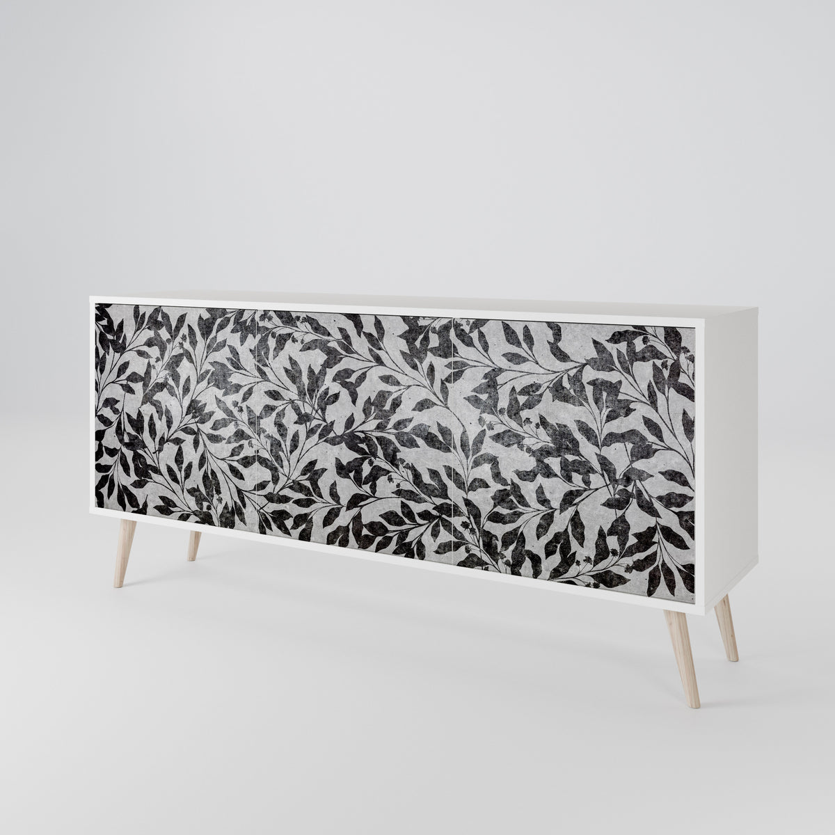 CHARCOAL SPROUT 3-türiges Sideboard
