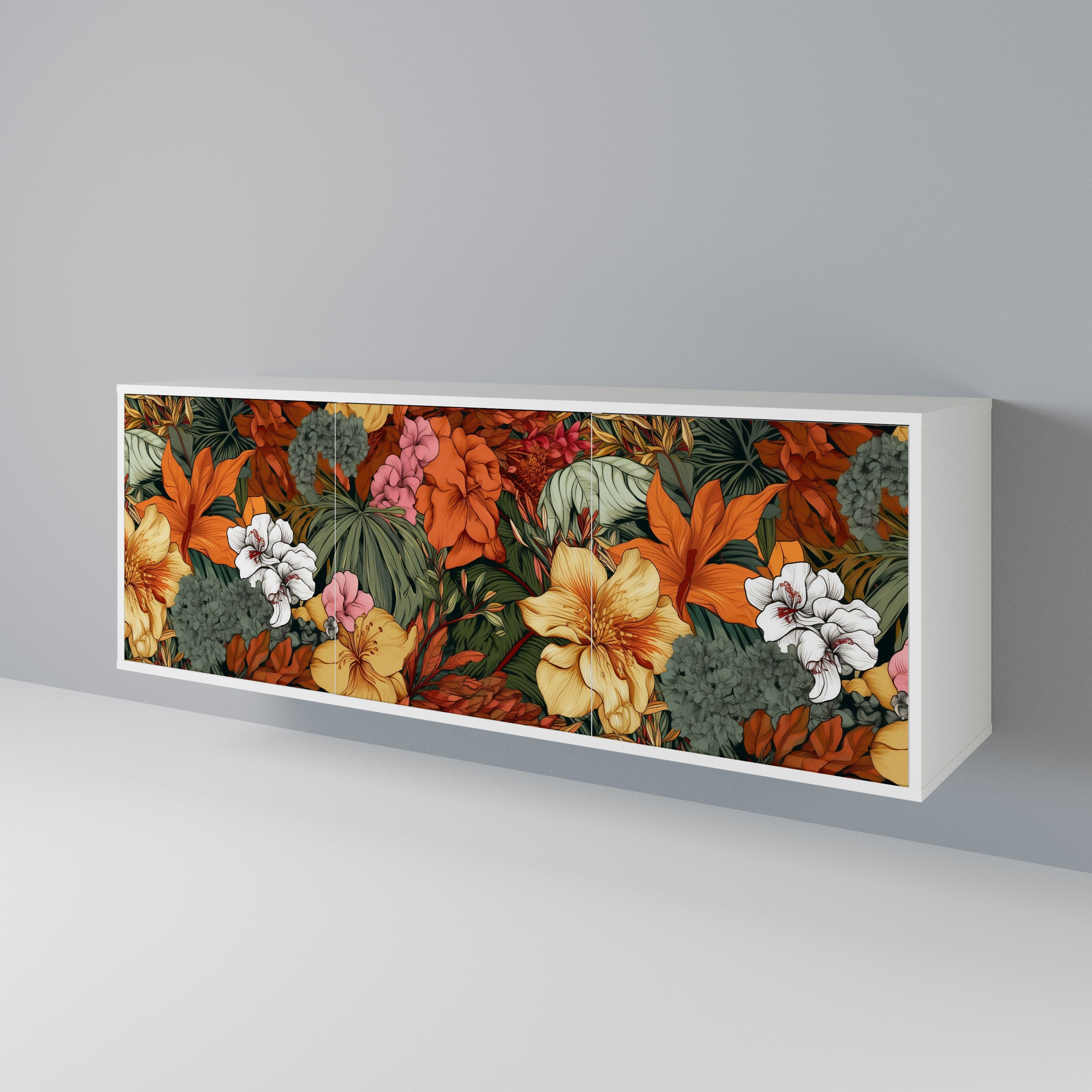 RADIANT FLORA 3-türiges Sideboard