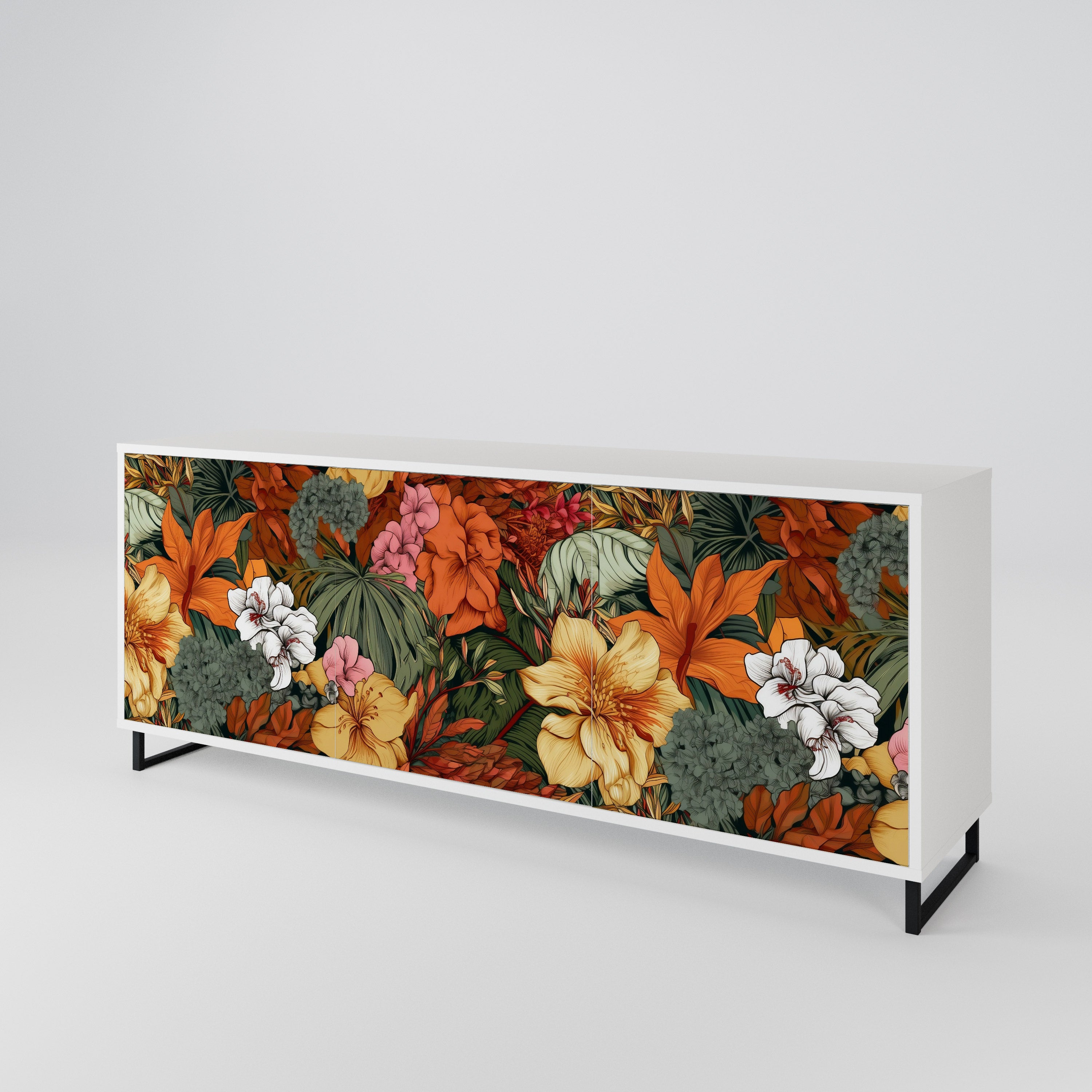 RADIANT FLORA 3-türiges Sideboard