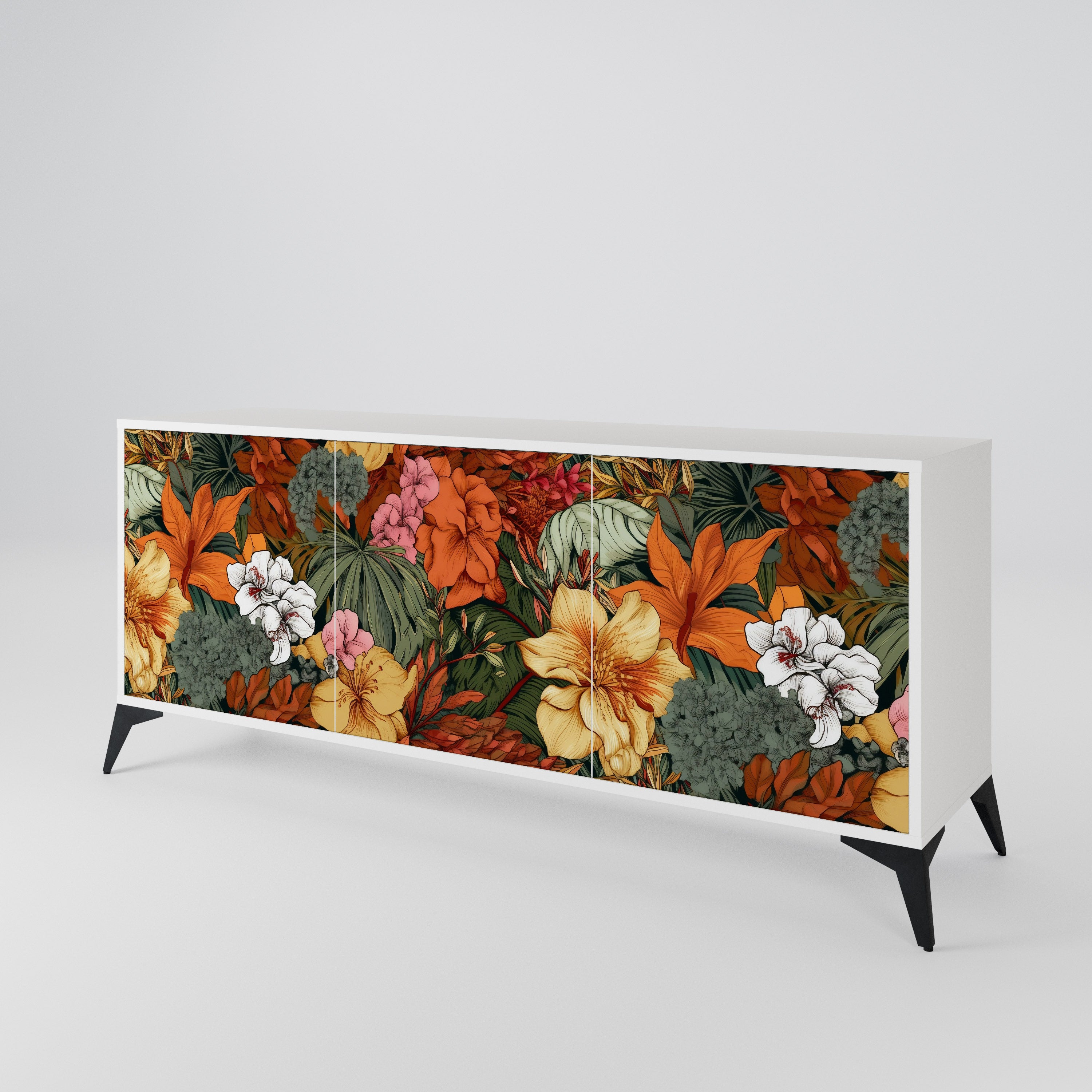 RADIANT FLORA 3-türiges Sideboard