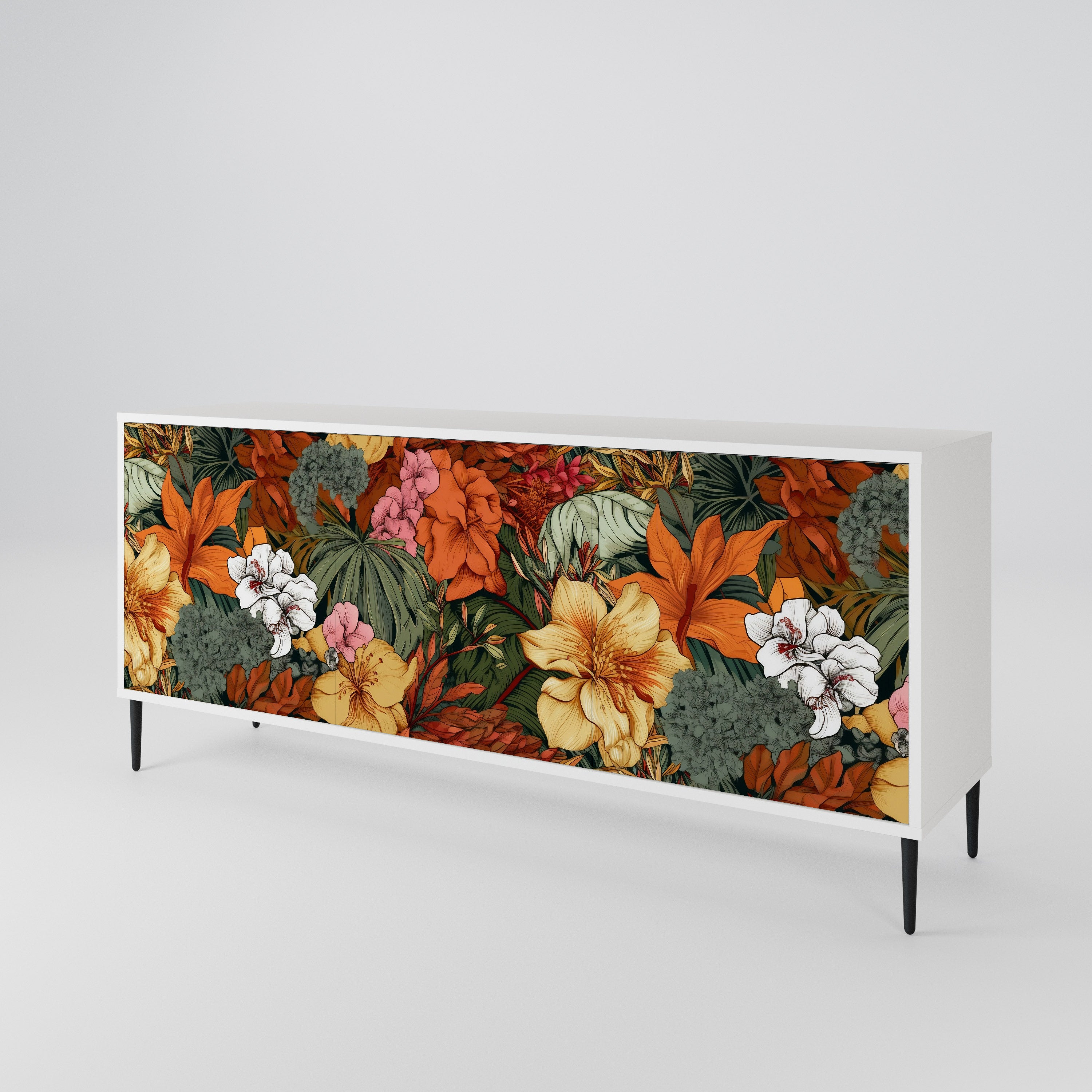 RADIANT FLORA 3-türiges Sideboard