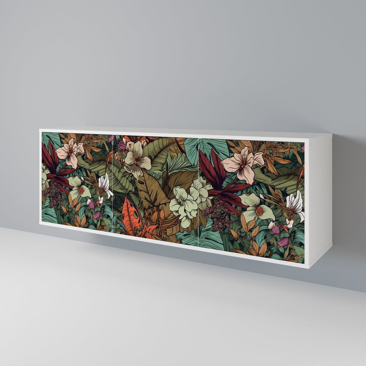 BOTANICAL EMERGENCE 3-türiges Sideboard