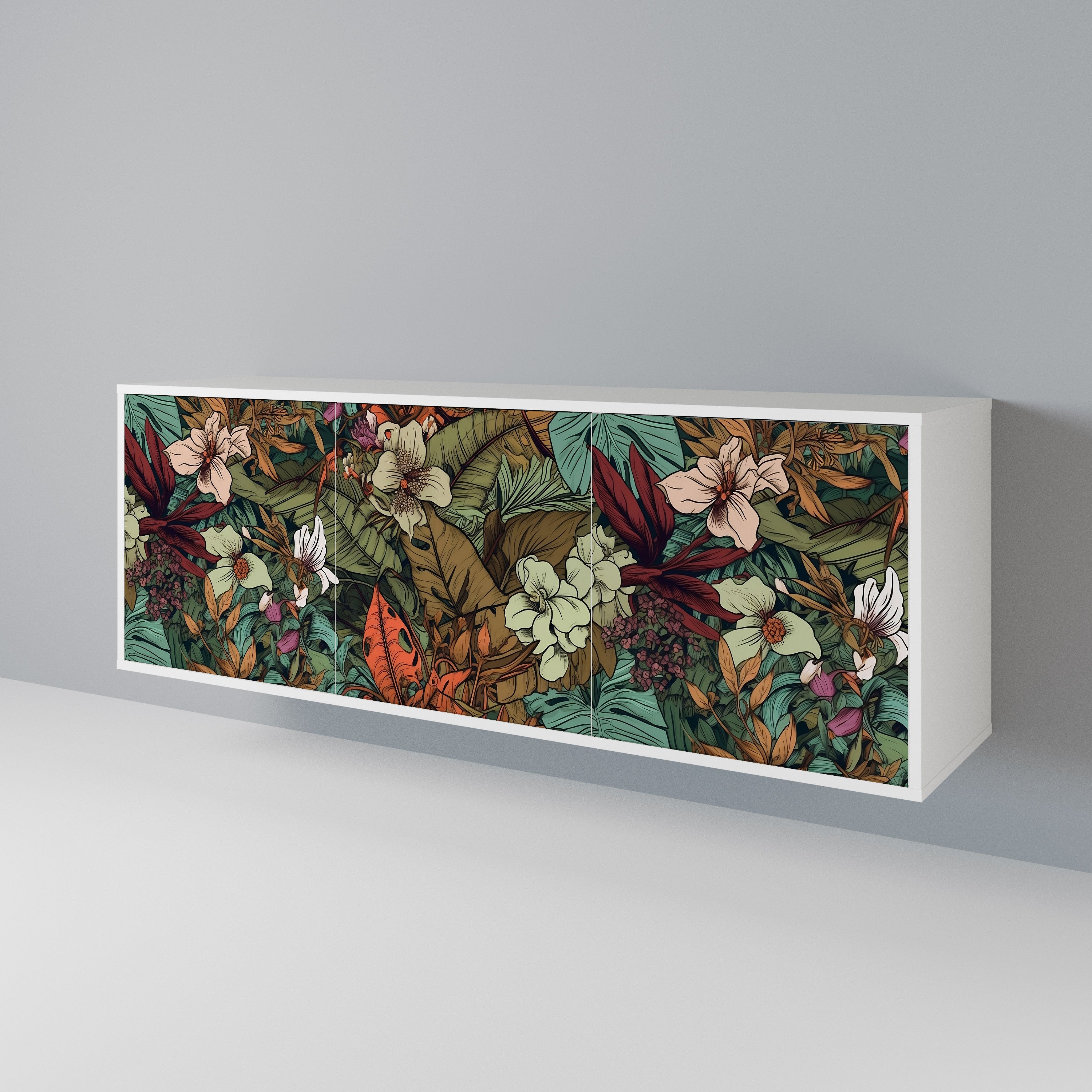 BOTANICAL EMERGENCE 3-türiges Sideboard